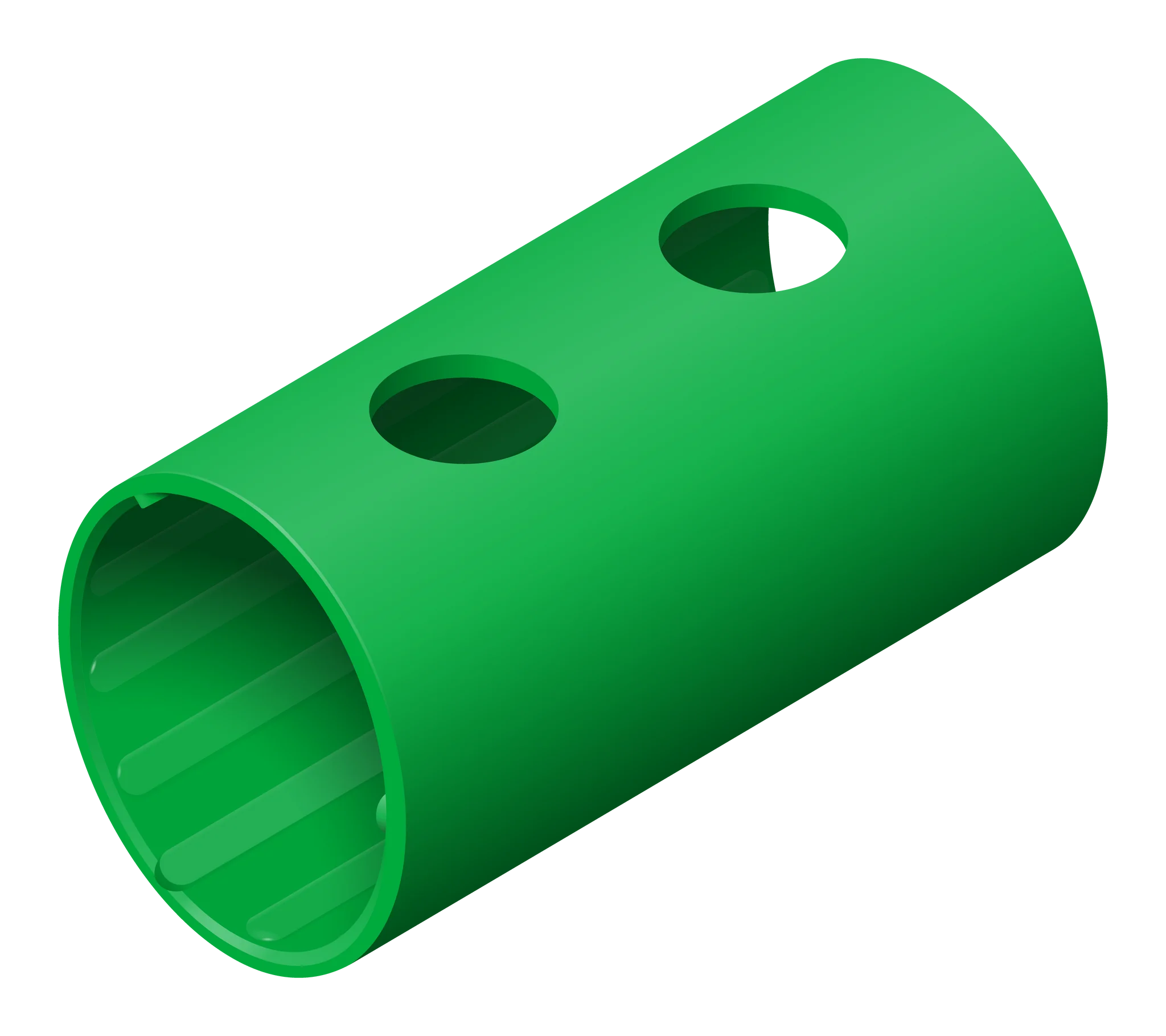 QUADRO Rohr 10cm Grün 00013