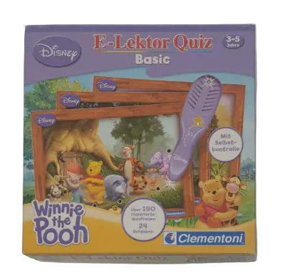 Clementoni E-Lektor Quiz Basic Disney Winnie the Pooh