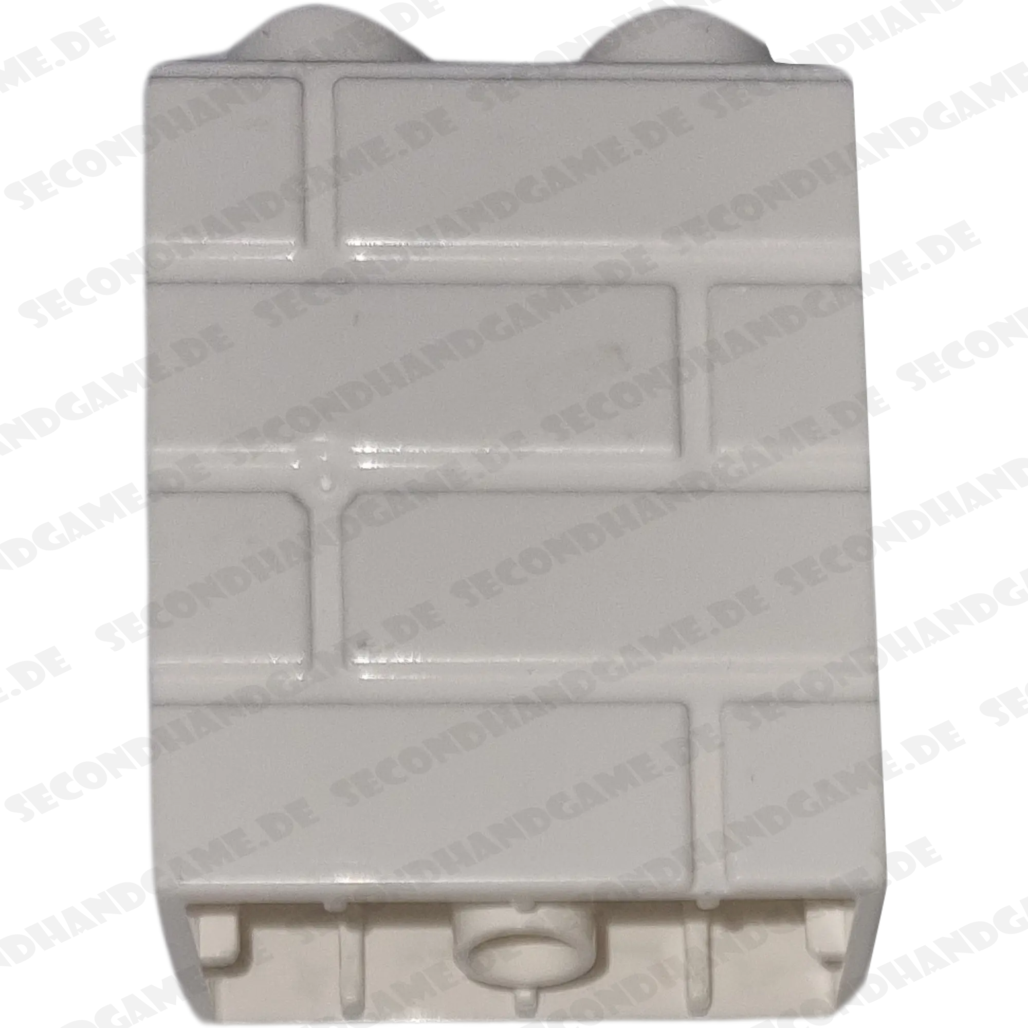 Lego Duplo 4066 Stein 1x2x2 Weiß Mauer Rückseite Regal Wendestein