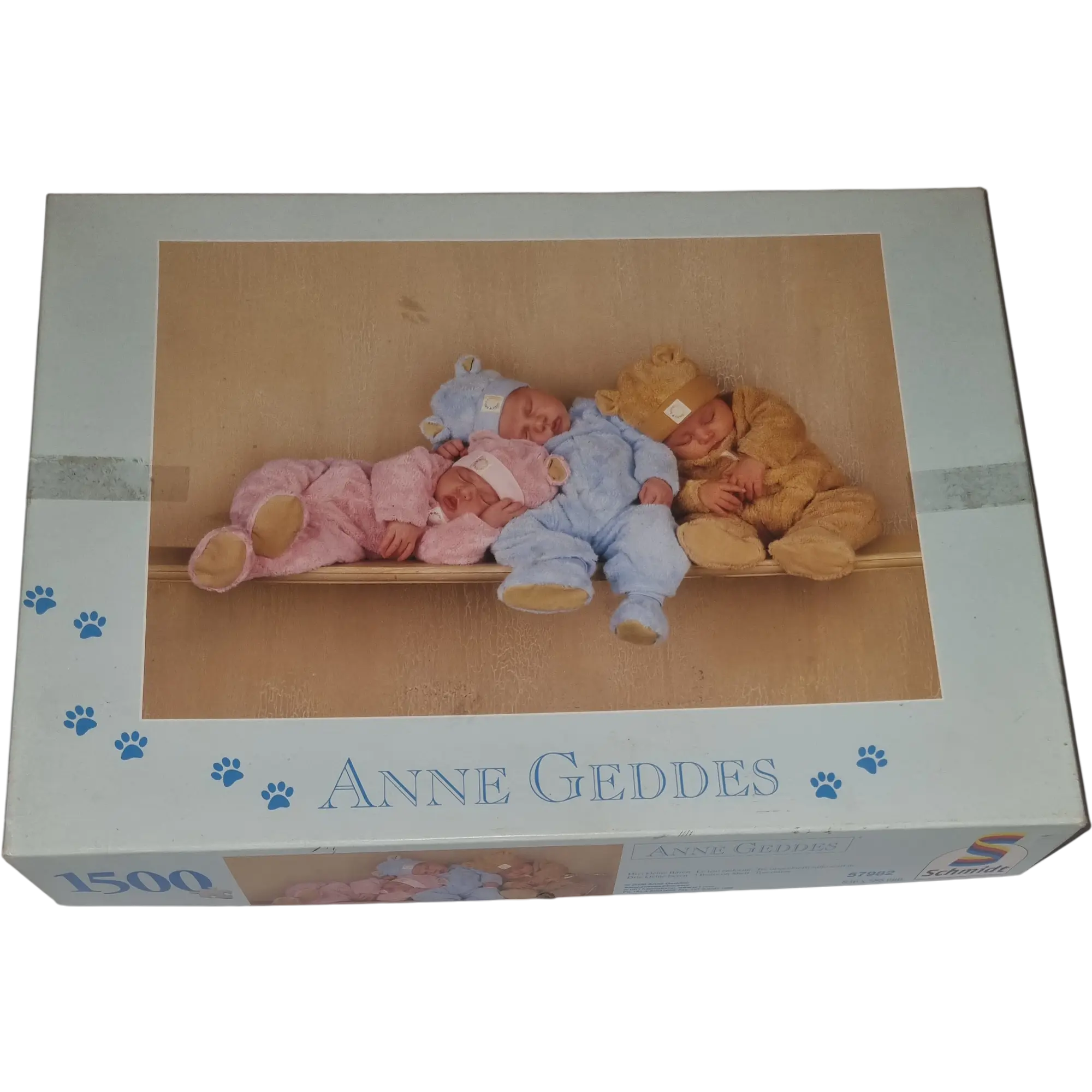 Schmidt Puzzle 1500 Teile Anne Geddes 57982 Drei kleinen Bären