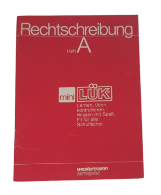 Mini Lük Rechtschreibung Heft A Mini Lük Rechtschreibung Heft A