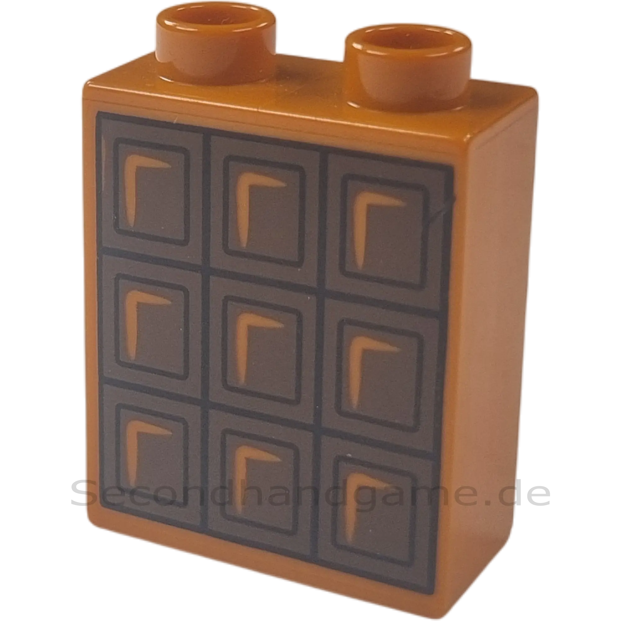 Lego Duplo  1x2 Stein Braun Schokolade 4066