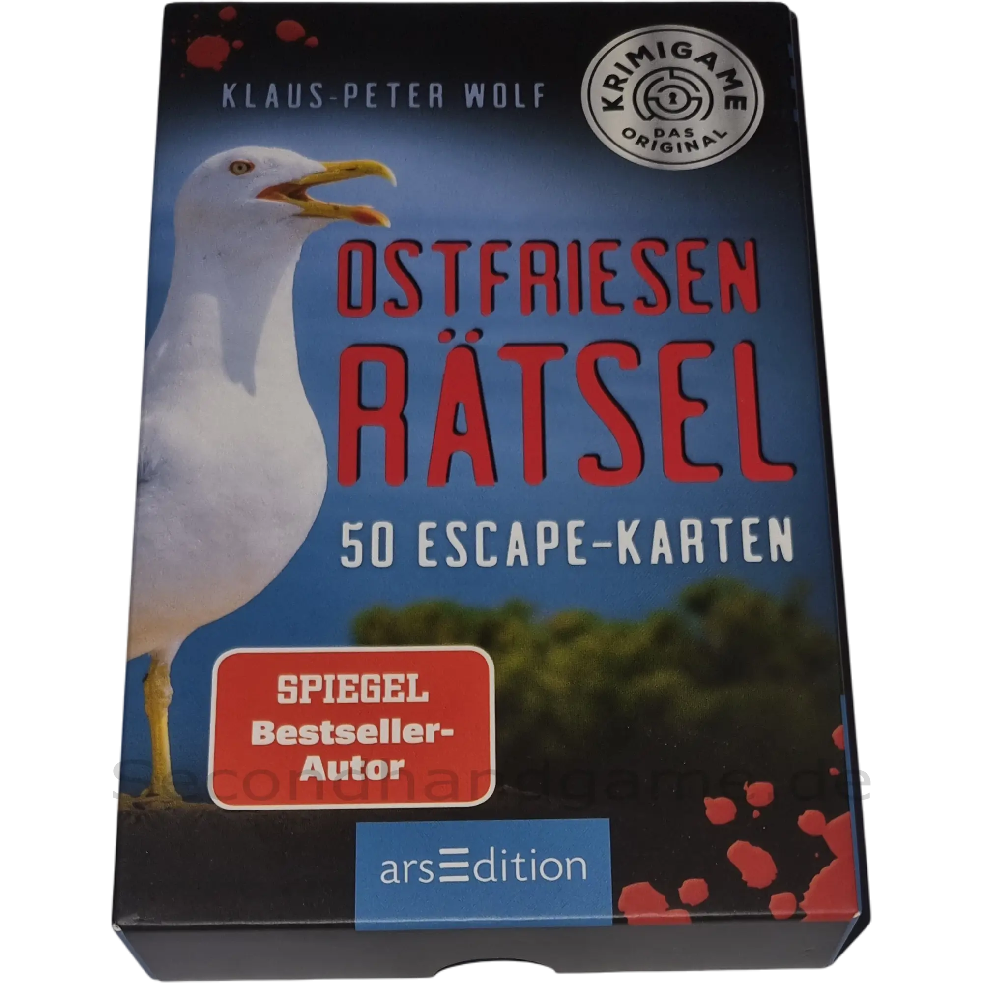 ars Edition Ostfriesen Rätsel 50 Escape Karten Krimigame