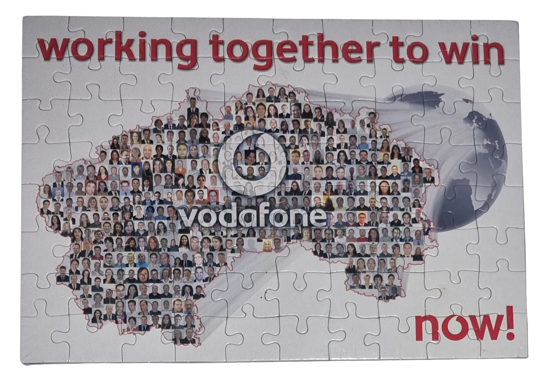 Vodafone working together to win Puzzle 80 Teile