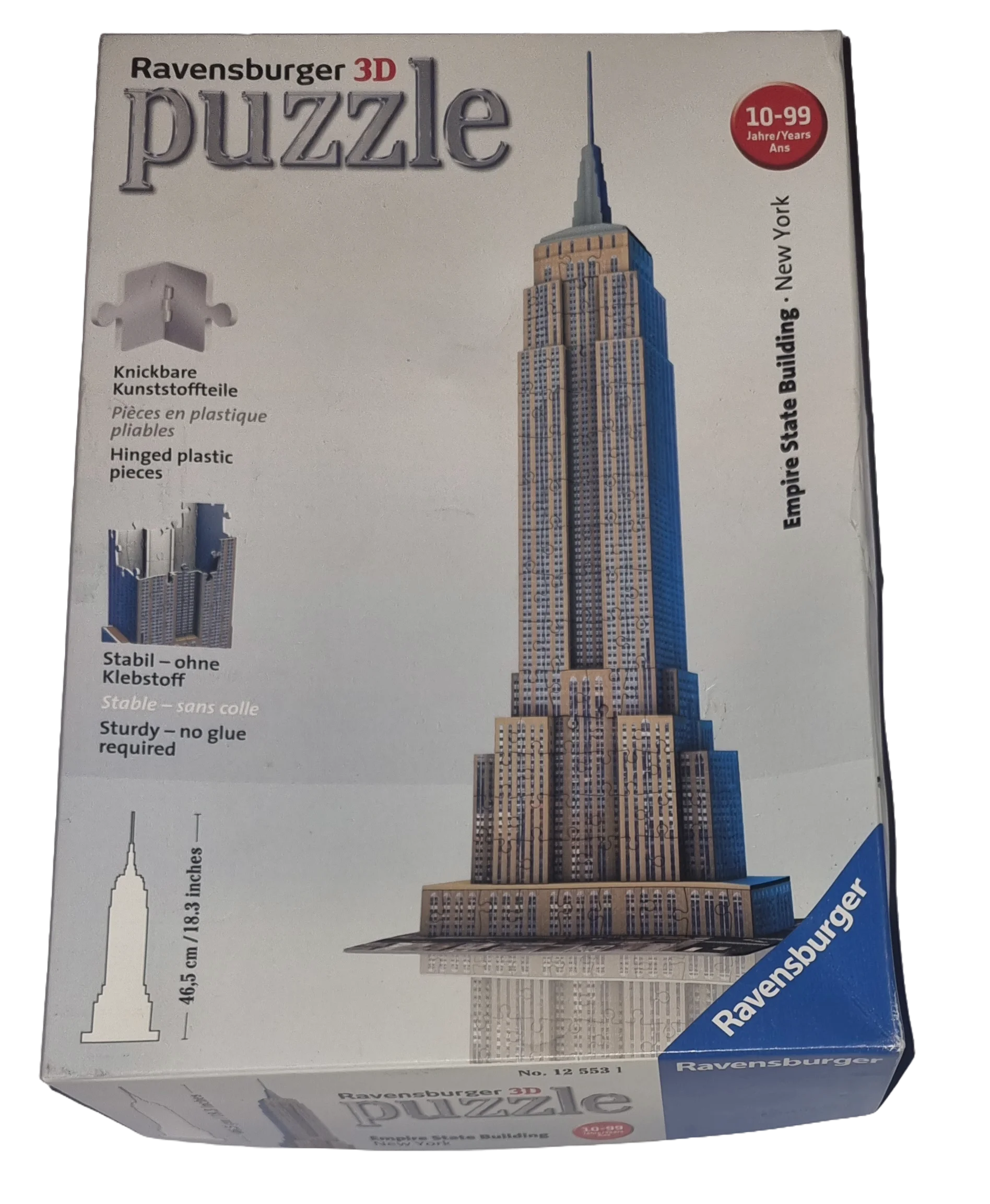 Ravensburger 3D Puzzle 216 Teile 125531 Empire State Building