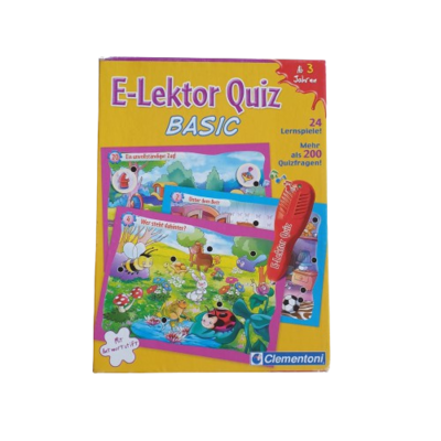 Clementoni E-Lektor Quiz Basic