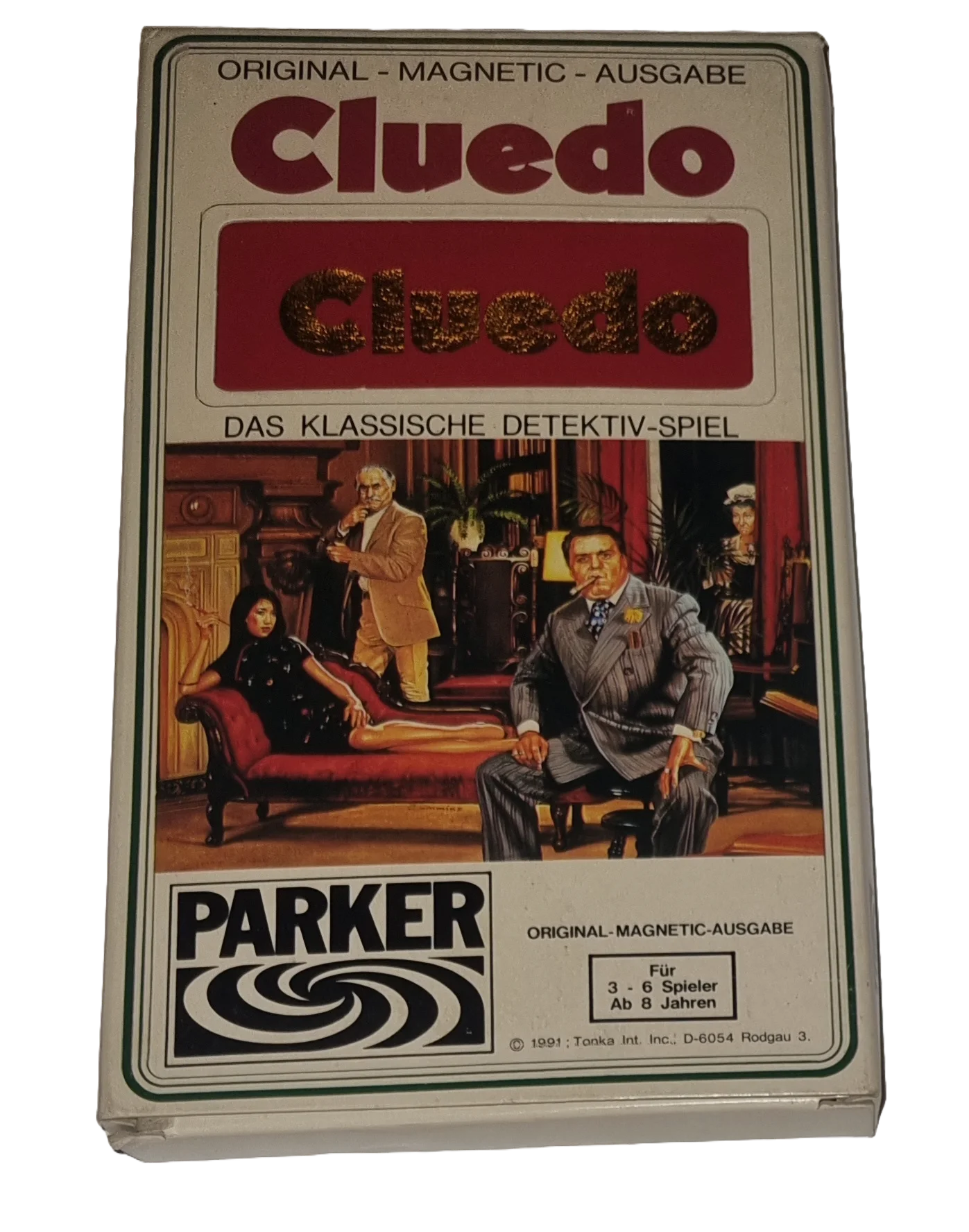 Parker Original Magnetic Ausgabe Cluedo