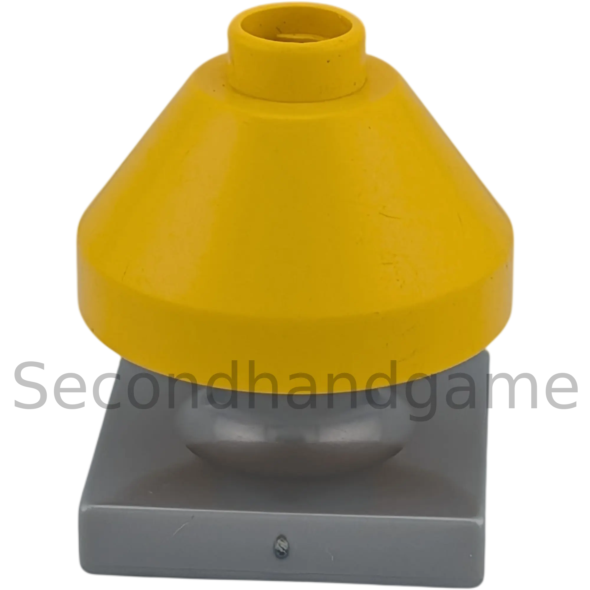 Lego Duplo Lampe Gelb Klein und silberner Ständer