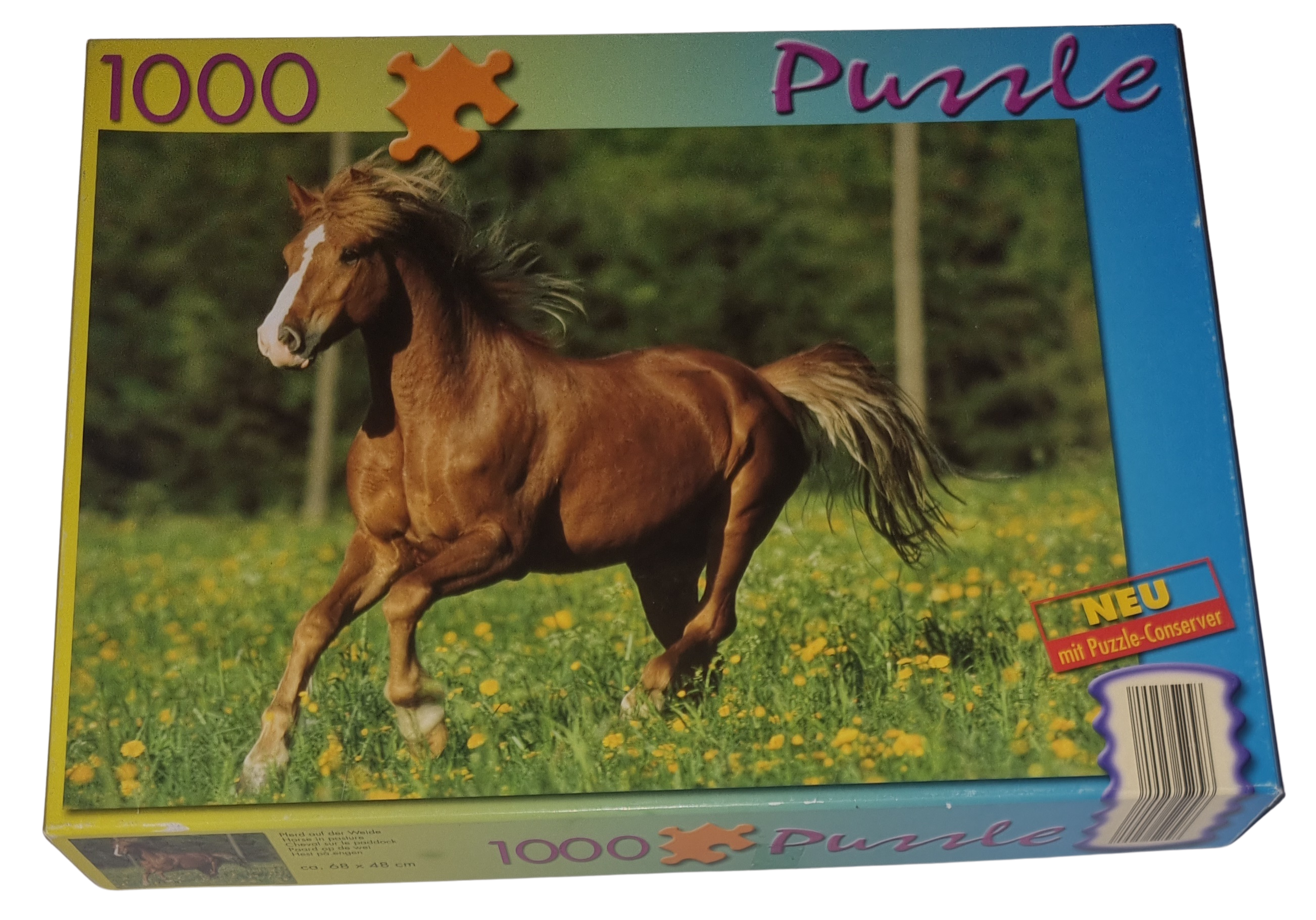 Bookmark Verlag Puzzle 1000 Teile Pferd auf der Weide