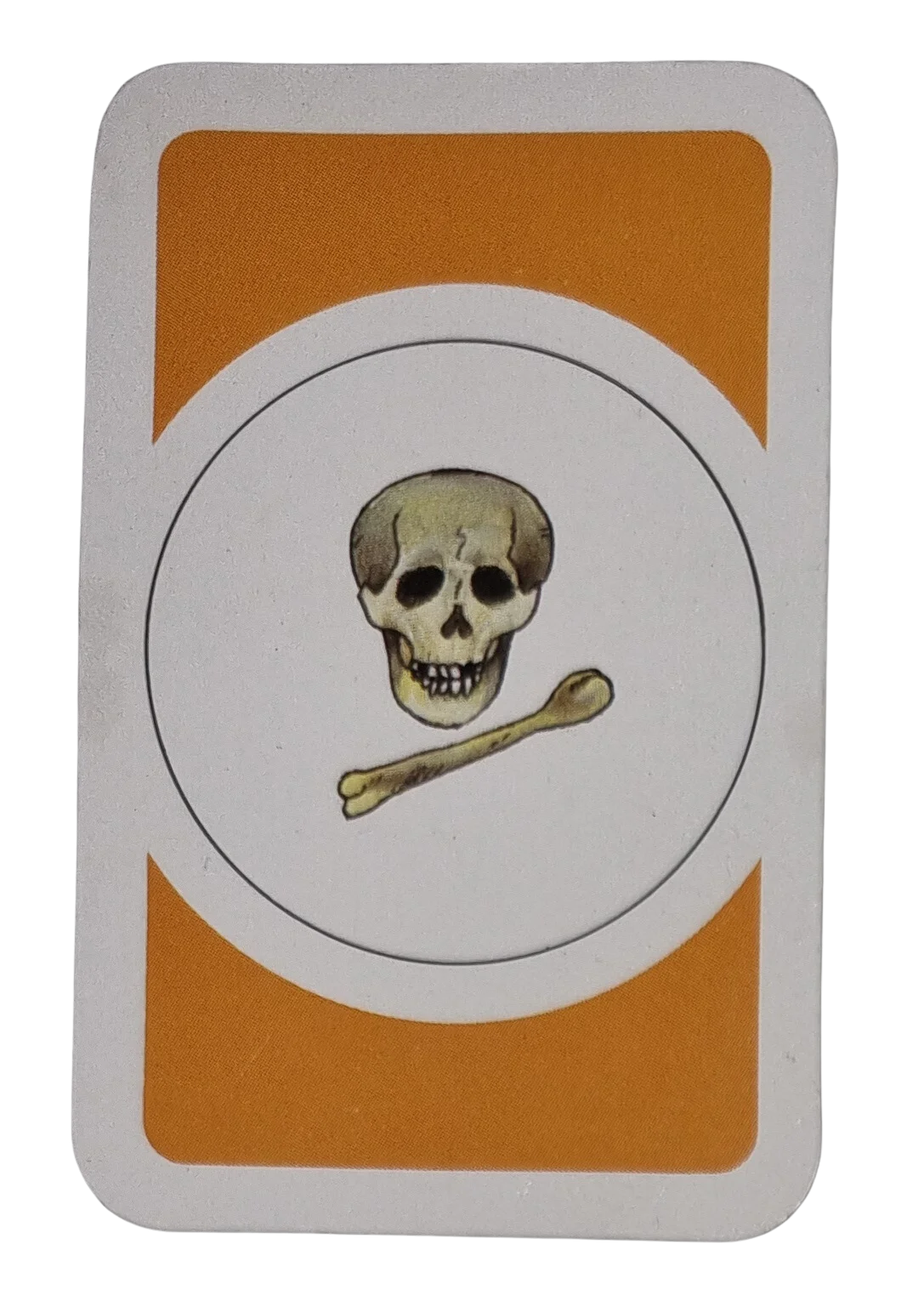 Das verrückte Labyrinth Ersatzteile Ziehkarte Totenkopf