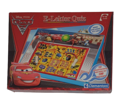 Clementoni E-Lektor Quiz Disney Cars 2