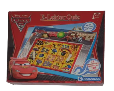 Clementoni E-Lektor Quiz Disney Cars 2