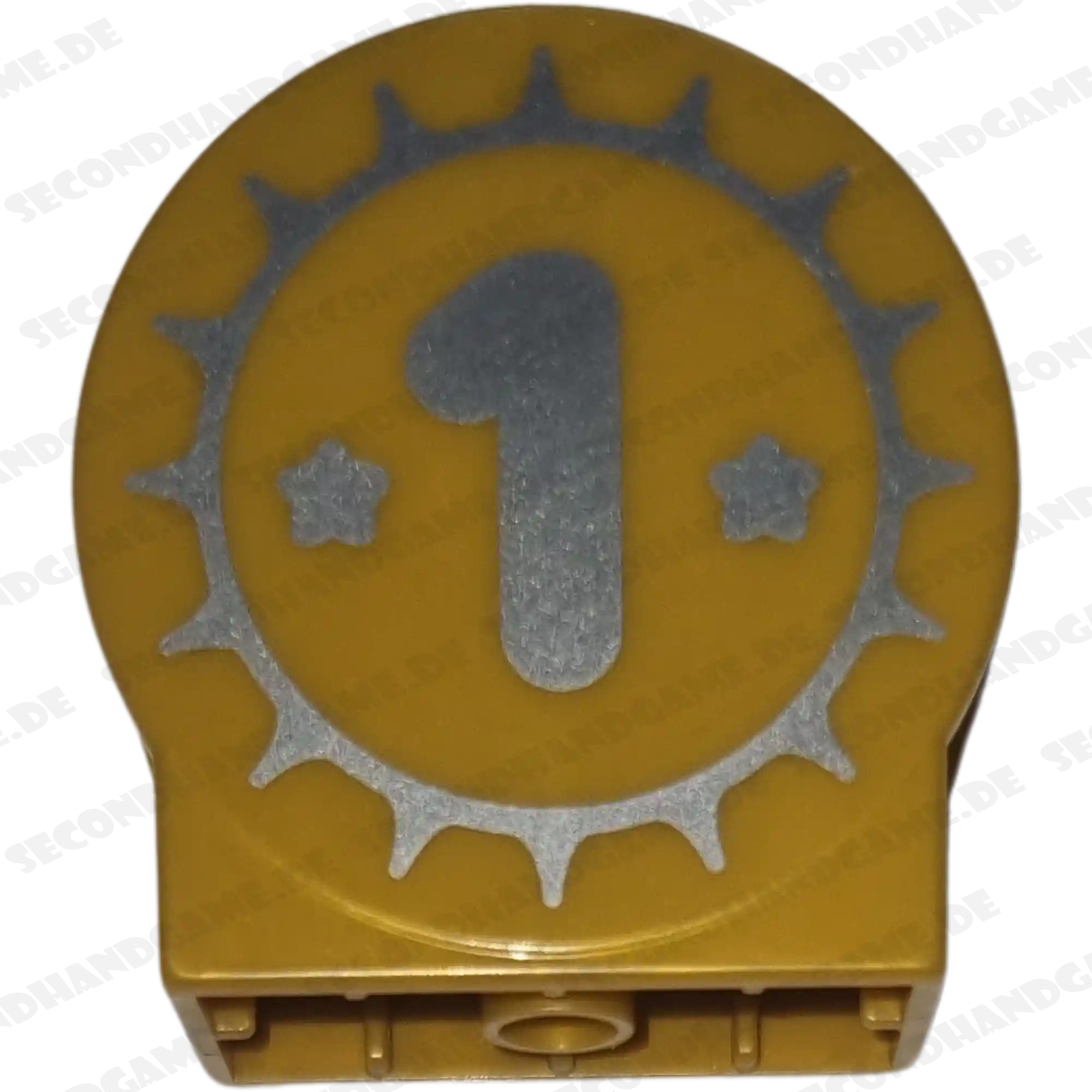 Lego Duplo 14222 Rund Gold Zahl Eins
