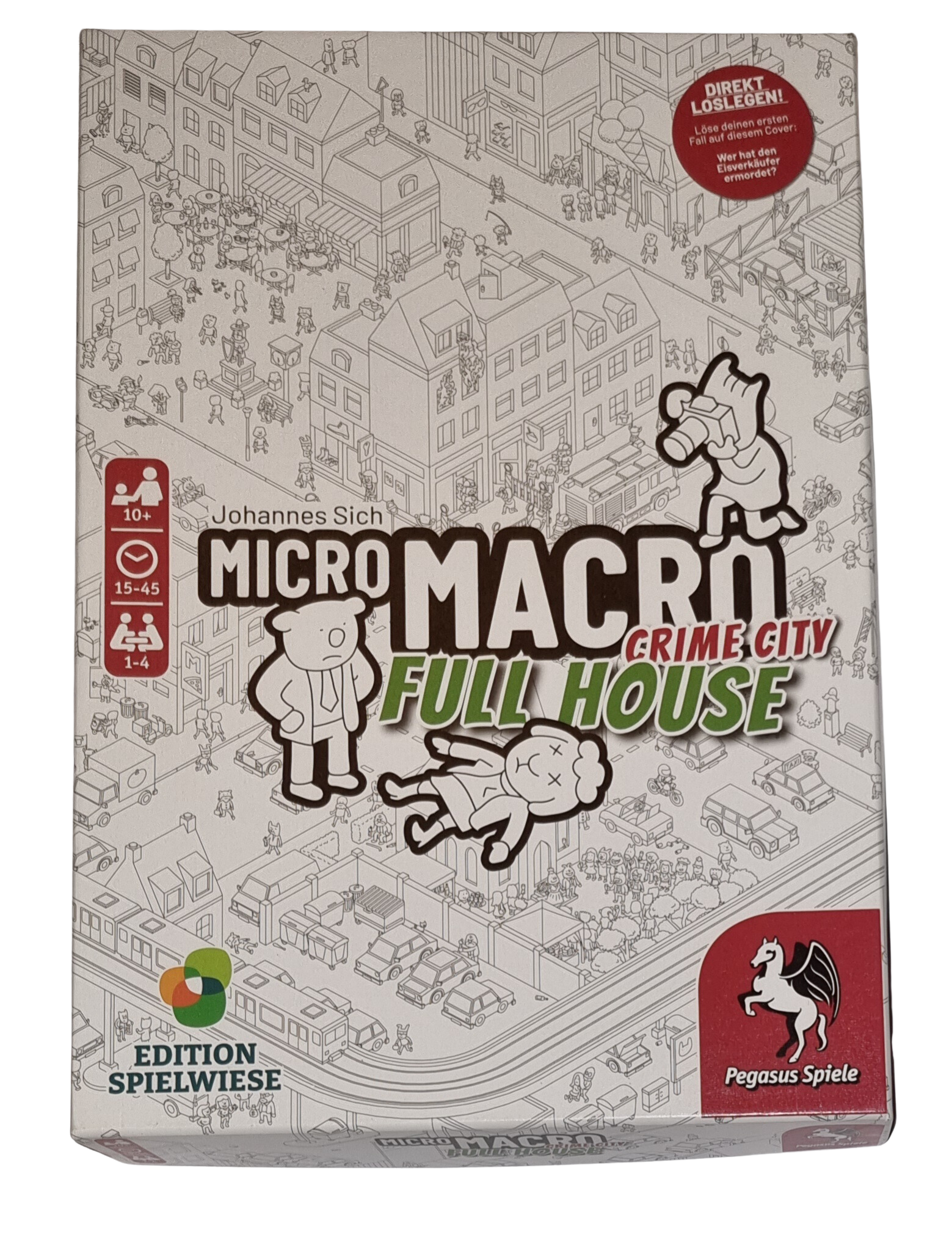 Pegasus Spiele Micro Macro Crime City Full House