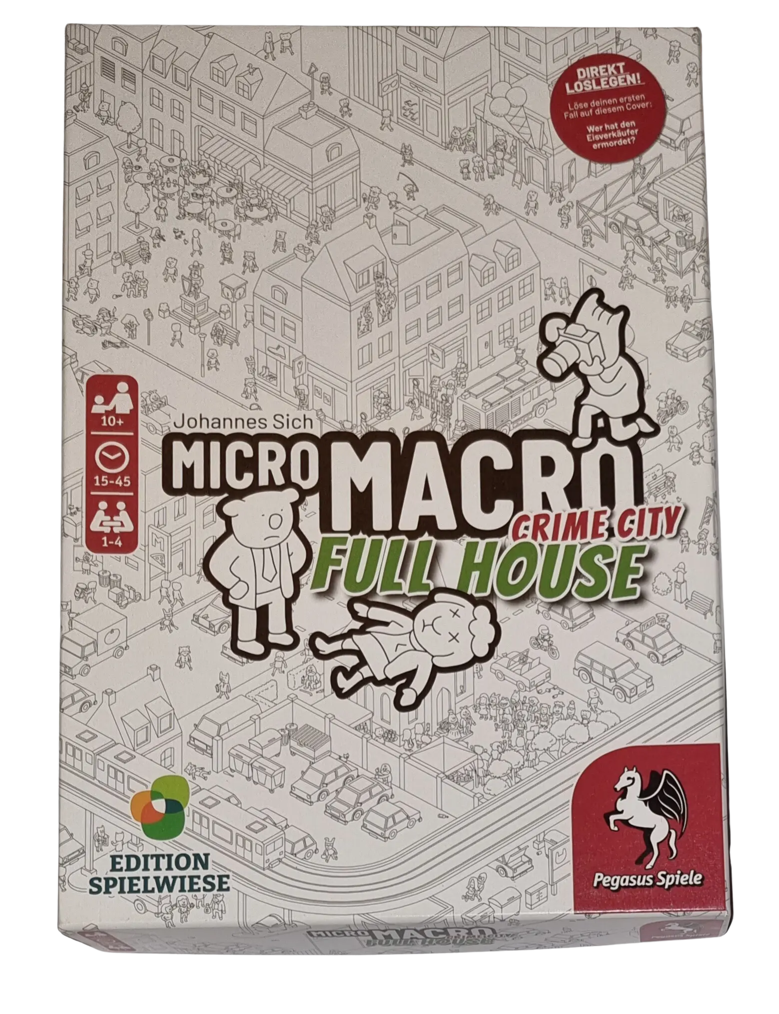 Pegasus Spiele Micro Macro Crime City Full House