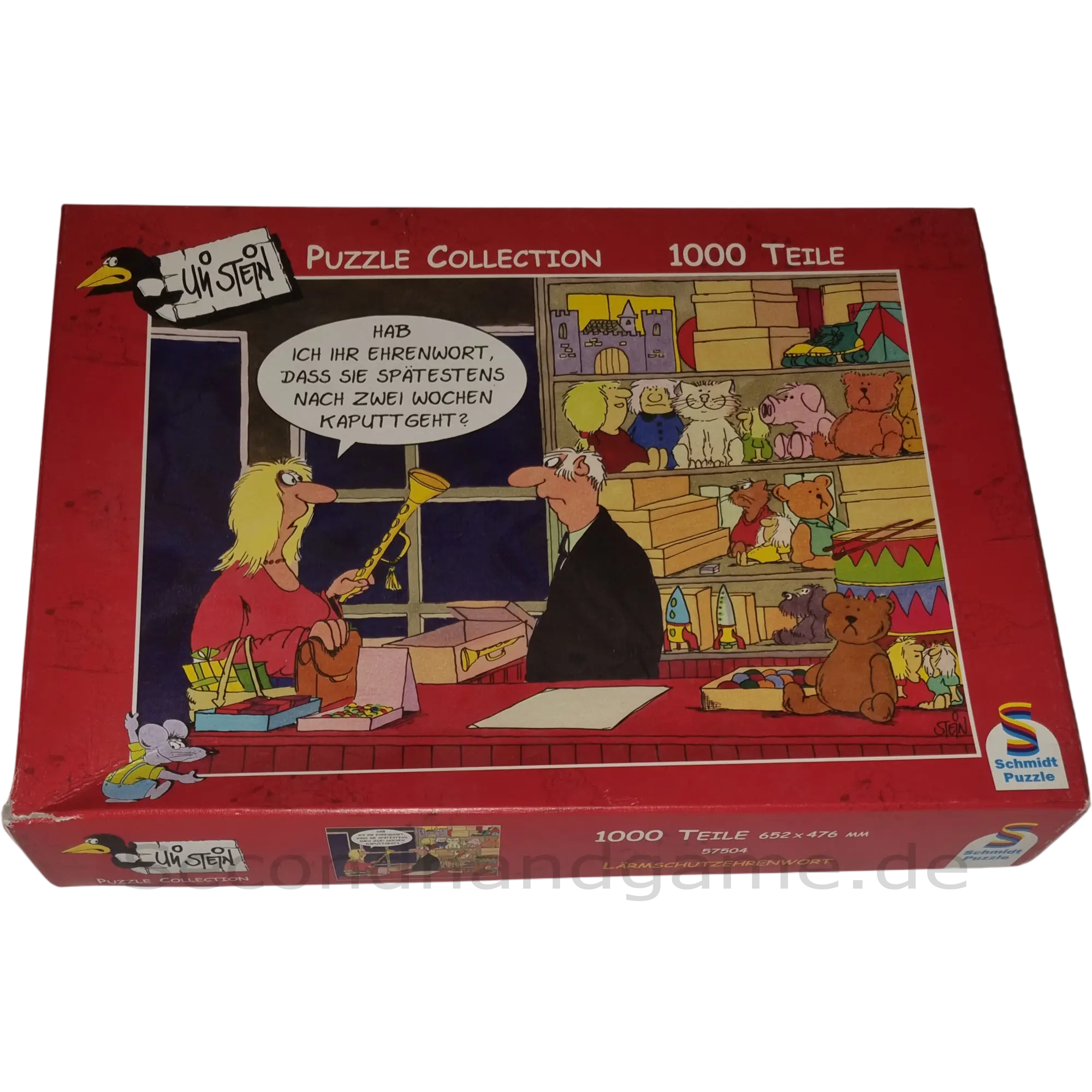 Schmidt Puzzle Collection 1000 Teile 57504 Ulli Stein Lärmschutzehrenwort