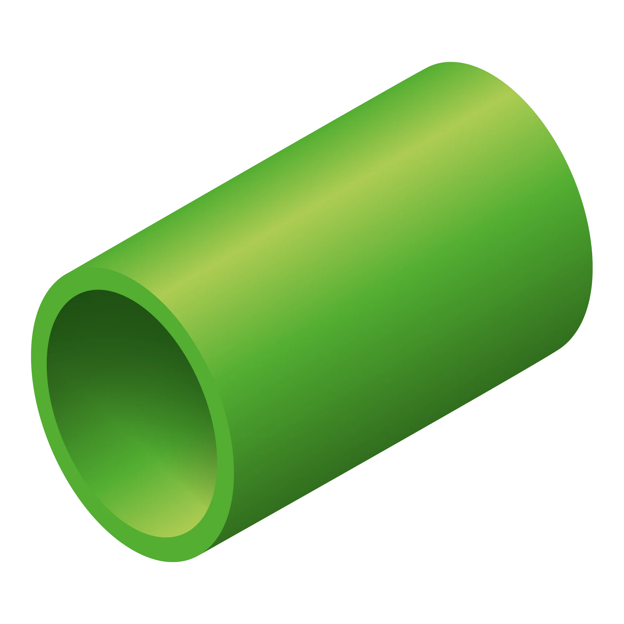 Quadro Mini Rohr 3cm Grün