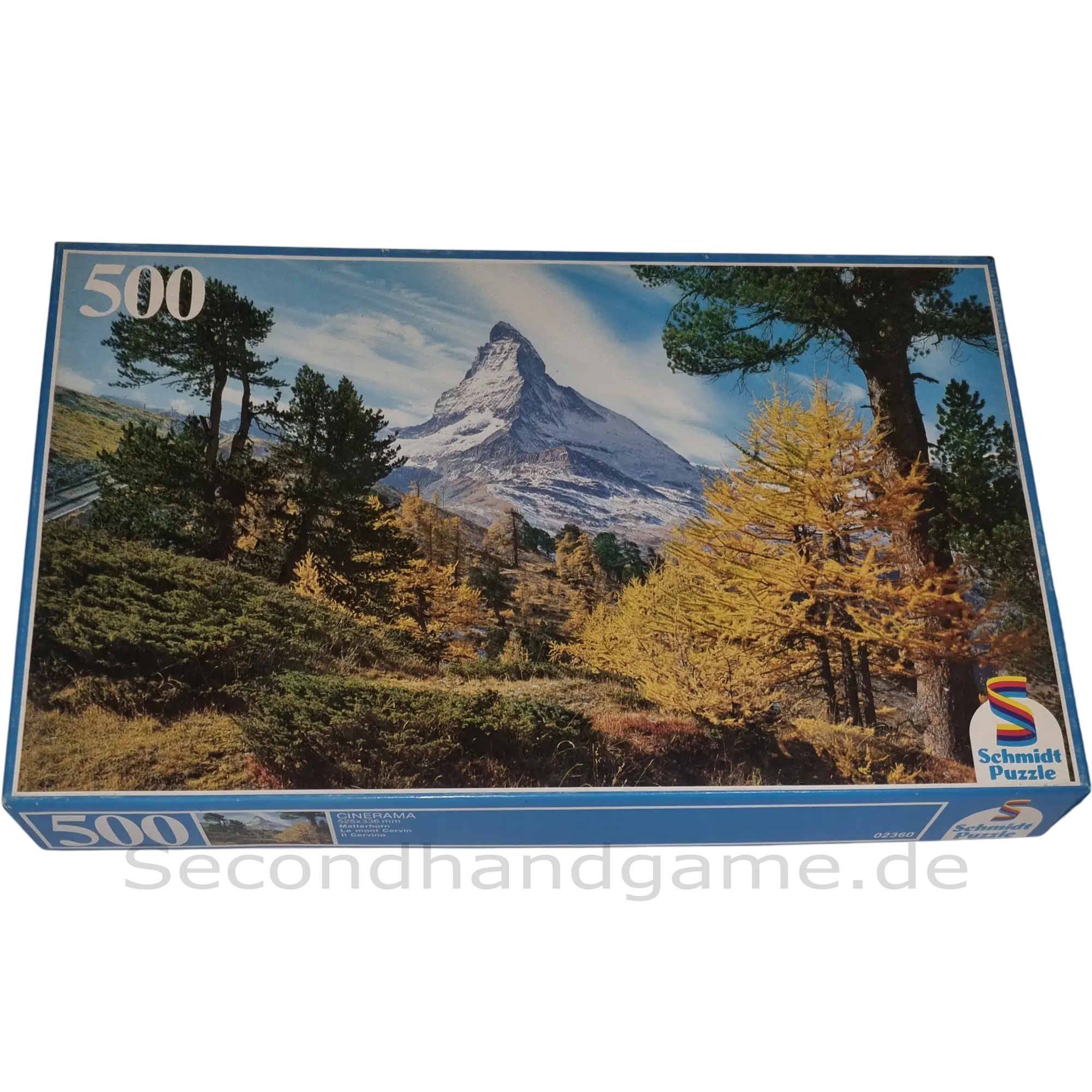 Schmidt Puzzle 500 Teile 02360 Matterhorn