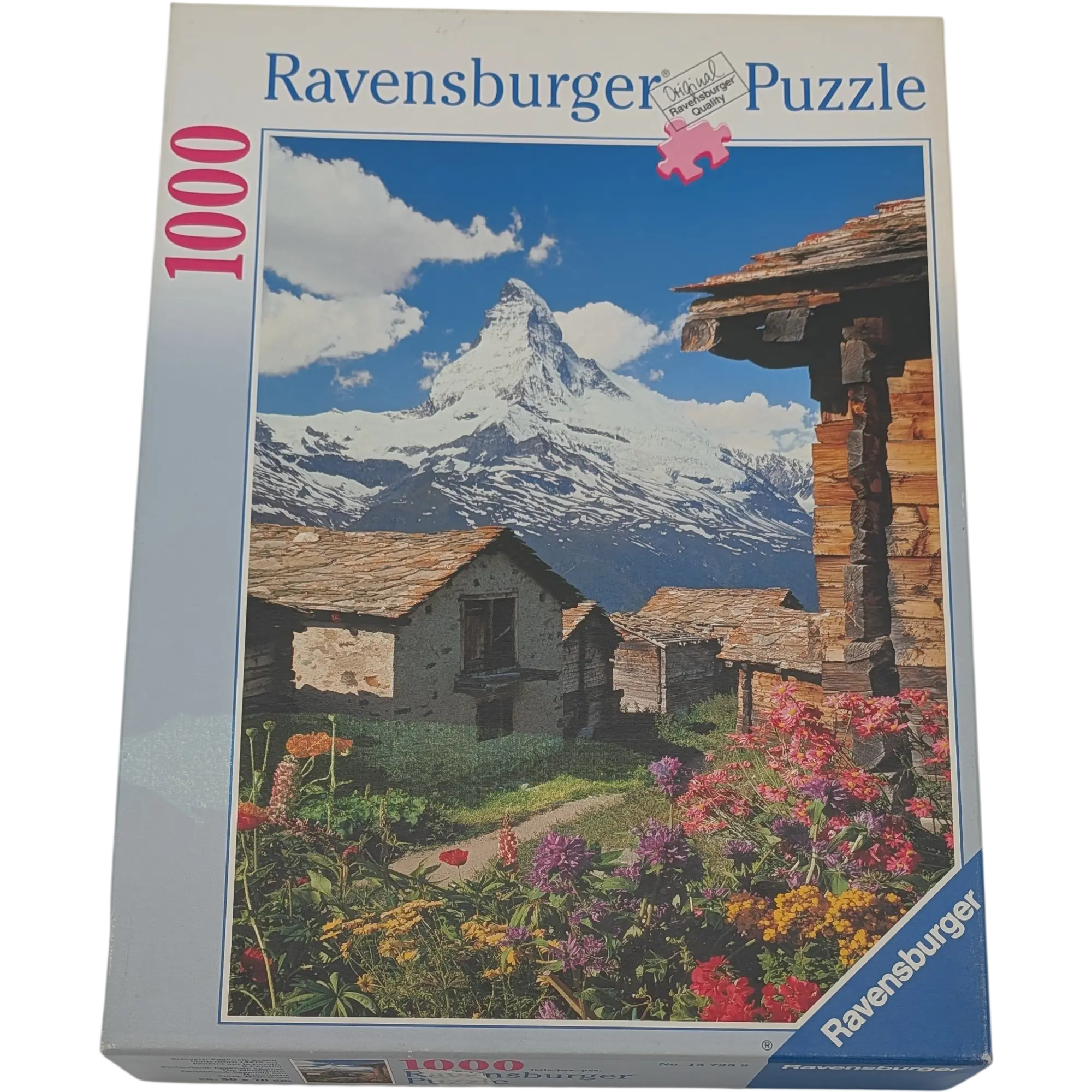 Ravensburger Puzzle 1000 Teile 157259 Schweiz Eggenalp gegen Matherhorn