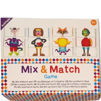 Mix & Match Game Animals