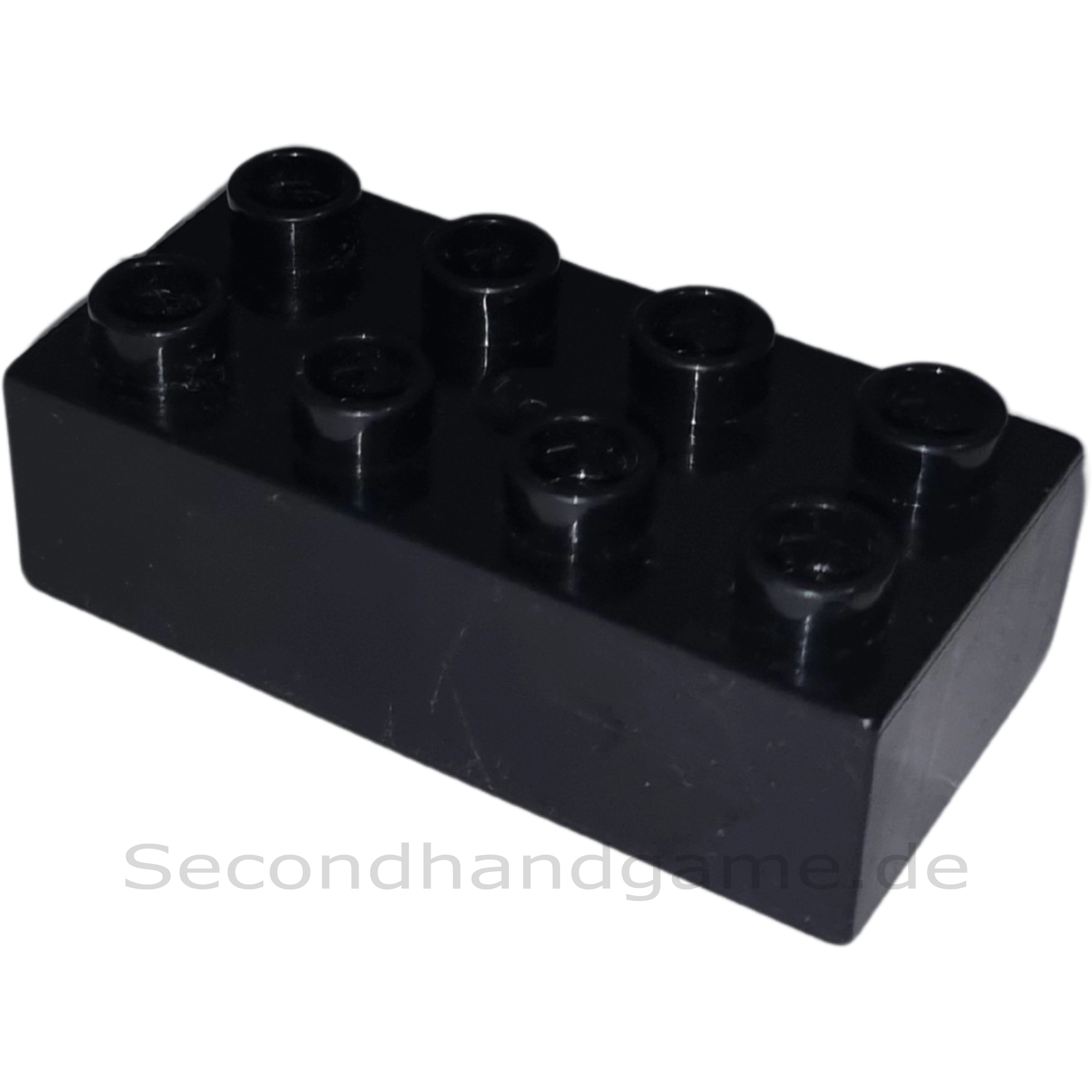 Lego Duplo 2x4 Baustein 3011 Schwarz