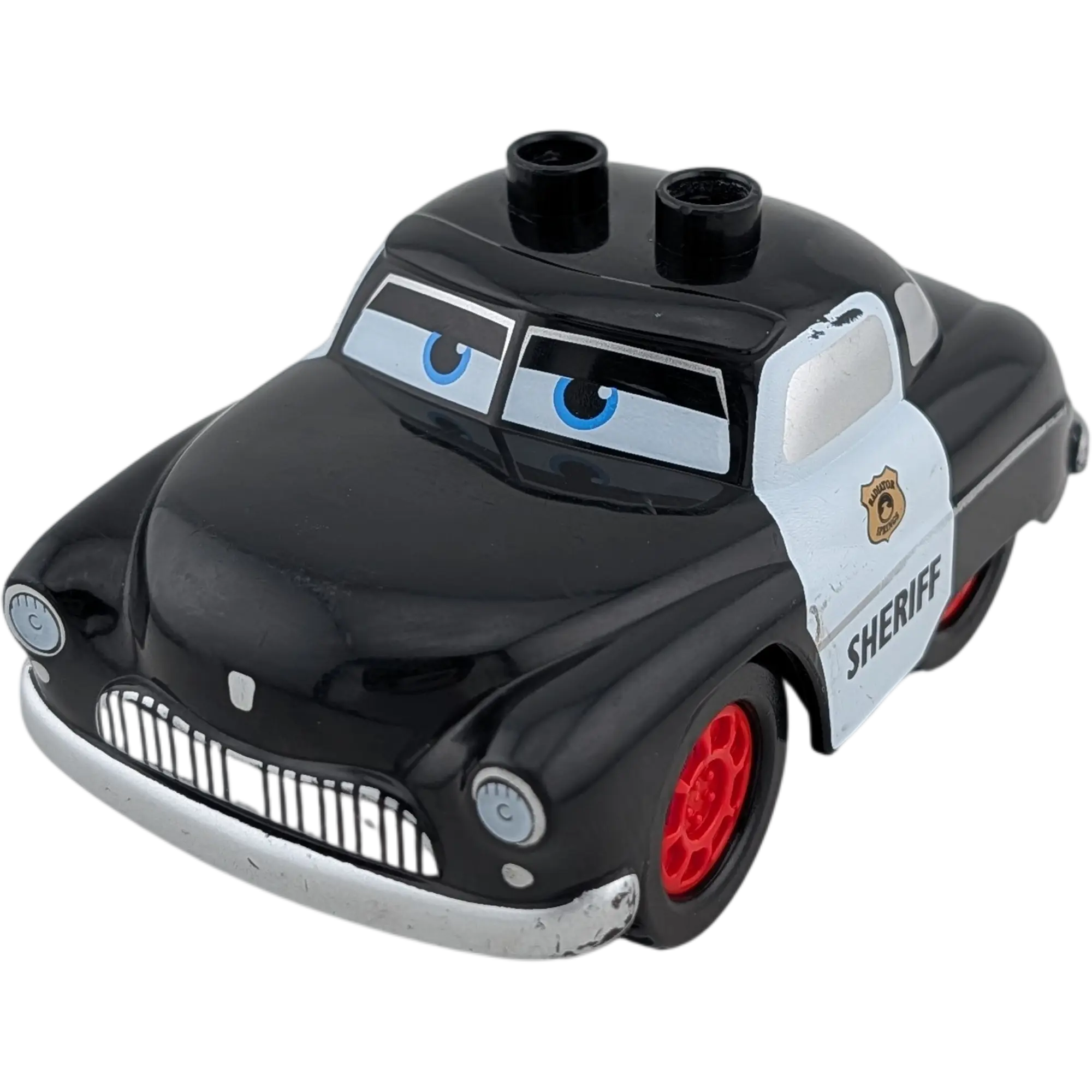 Lego Duplo Auto Disney Cars Sheriff Schwarz Weiß