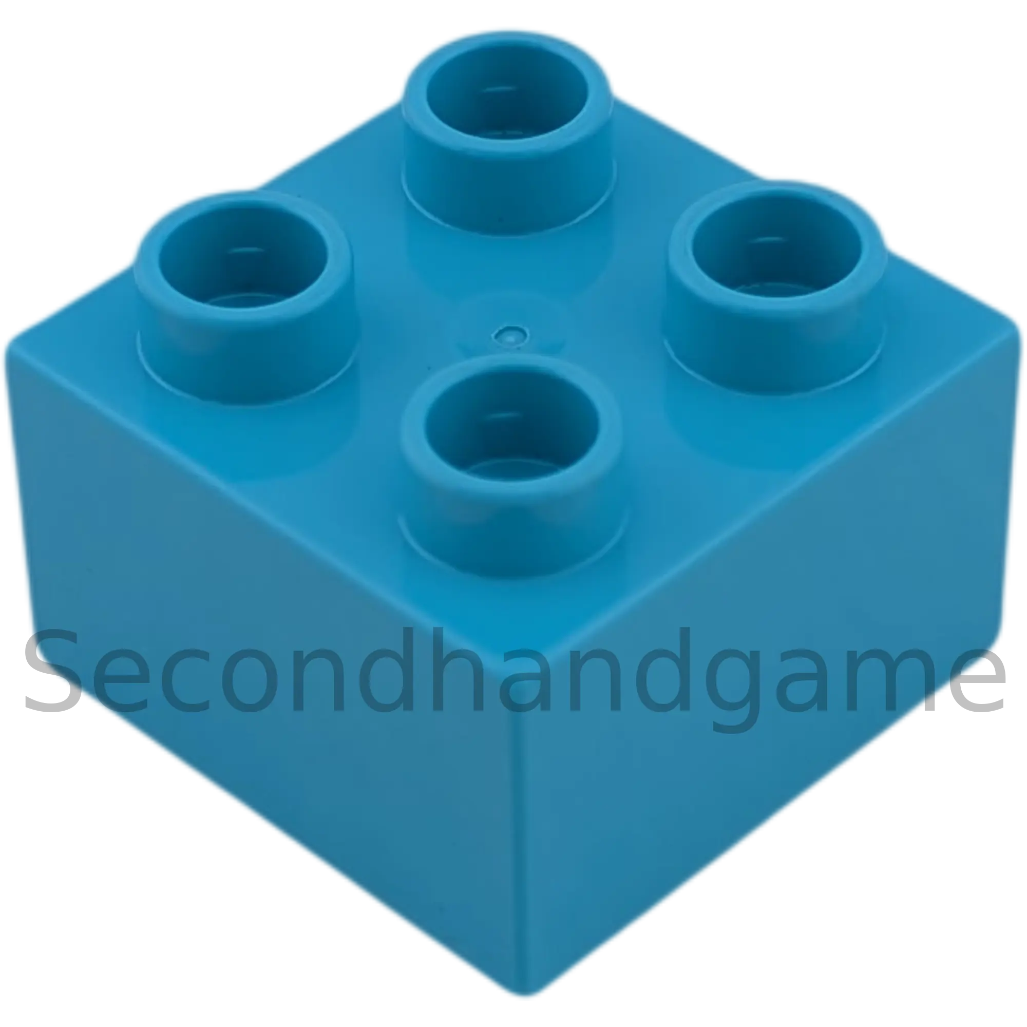 Lego Duplo 2x2 Stein 3437 Azur