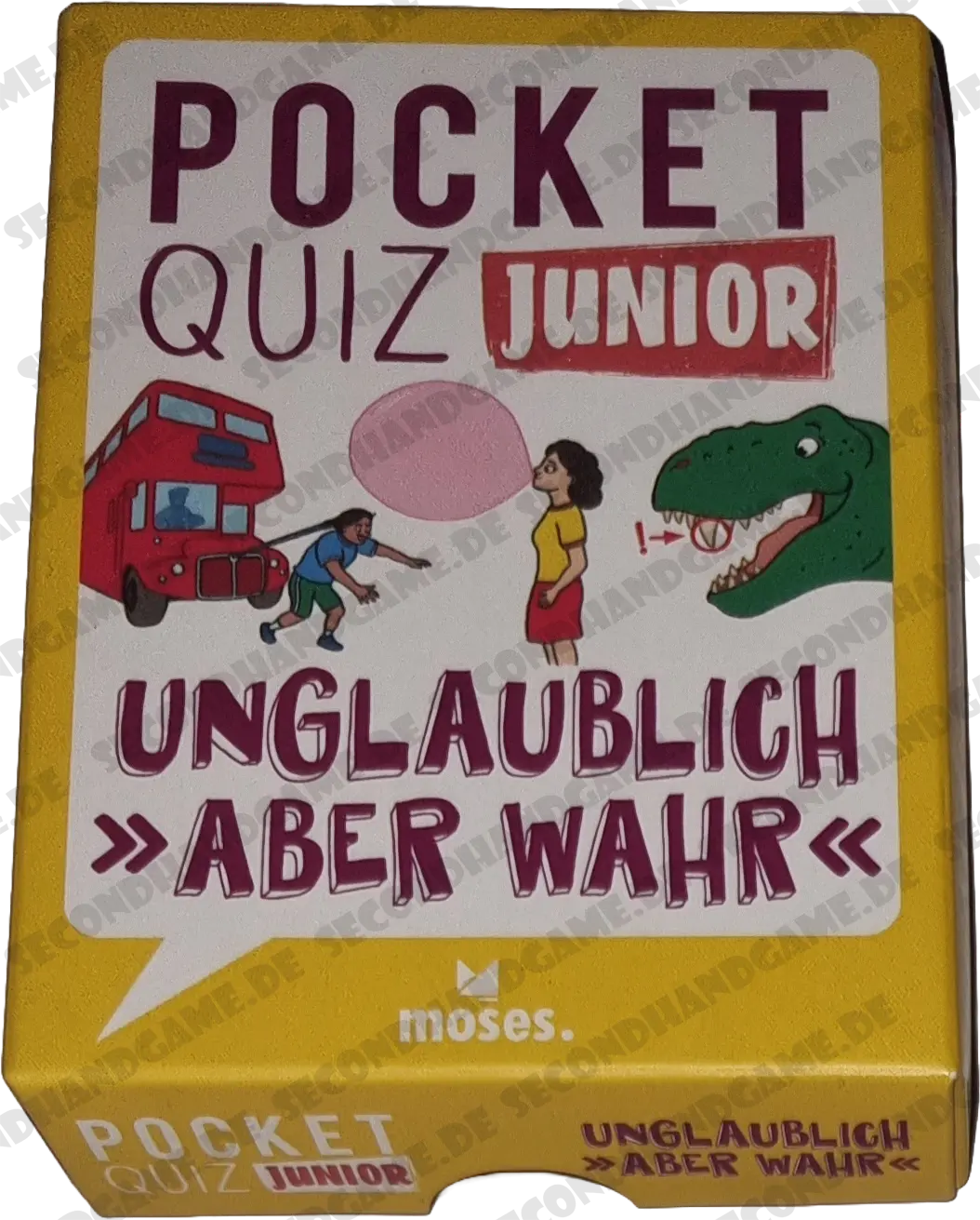 Moses Pocket Quiz Junior Unglaublich aber wahr