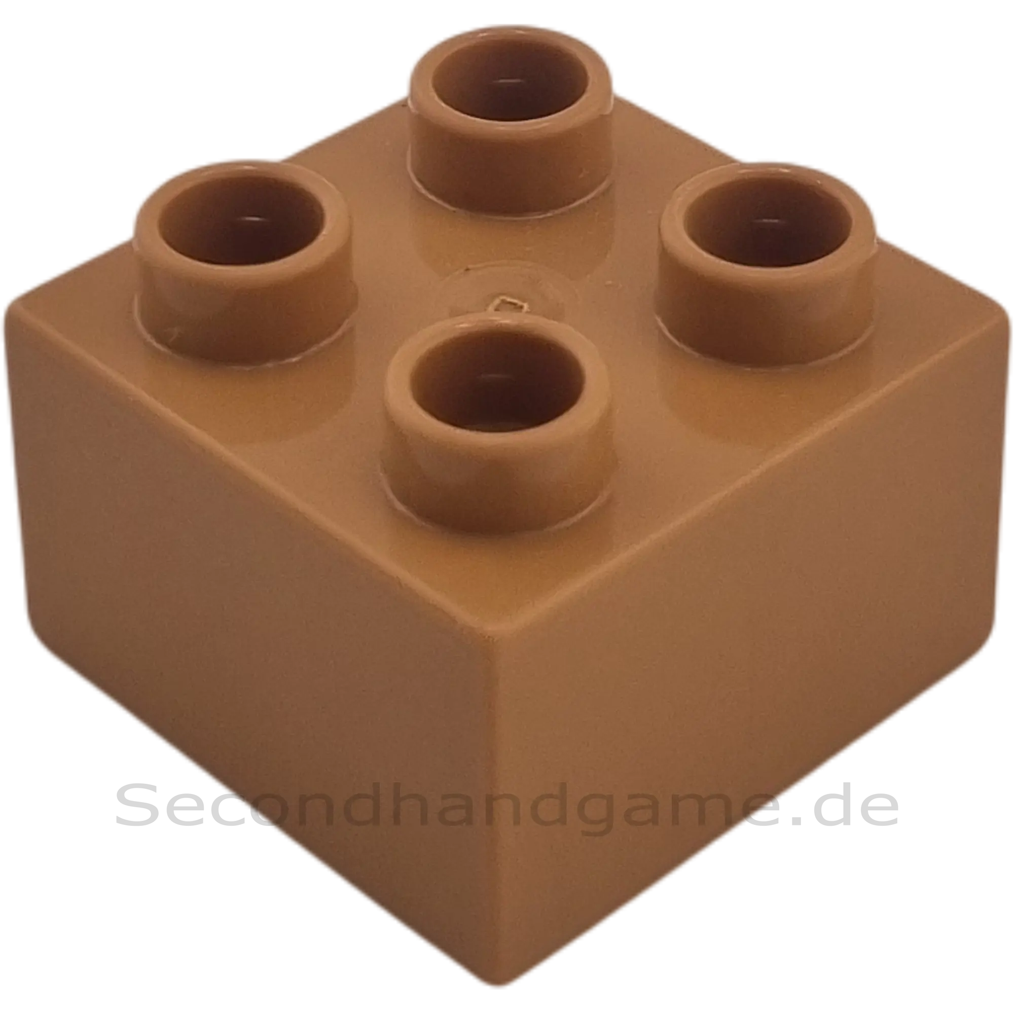 Lego Duplo 2x2 Stein 3437 Hellbraun