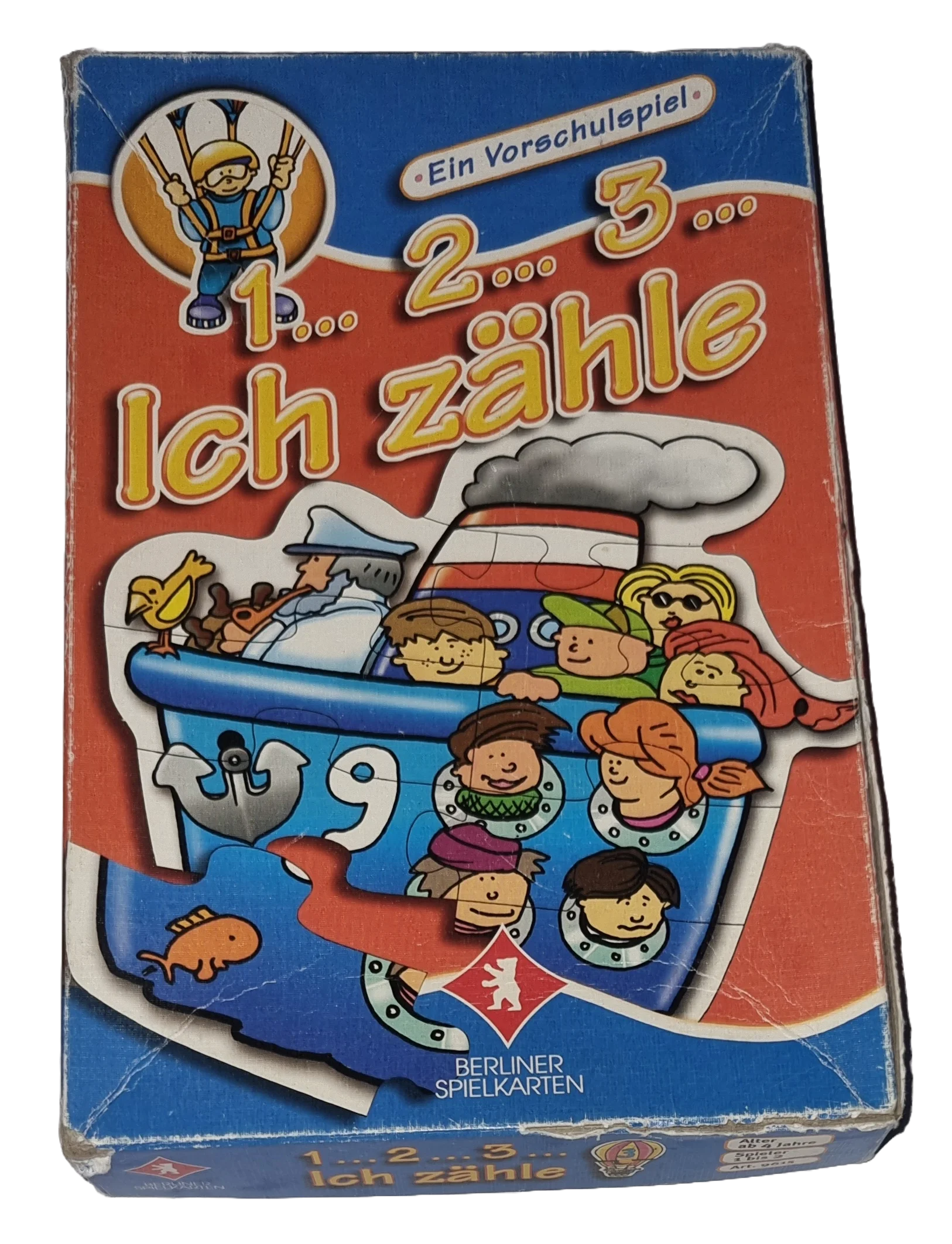 Berliner Spielkarten Ein Vorschulspiel 1... 2... 3... Ich zähle 9615