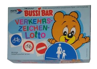 Noris Bussibär Verkehrszeichen Lotto