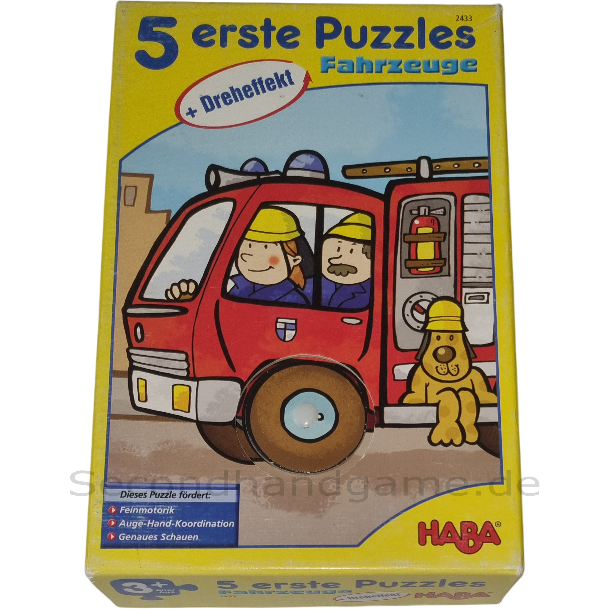 Haba 5 erste Puzzles Fahrzeuge 2433 Haba 5 erste Puzzles Fahrzeuge 2433