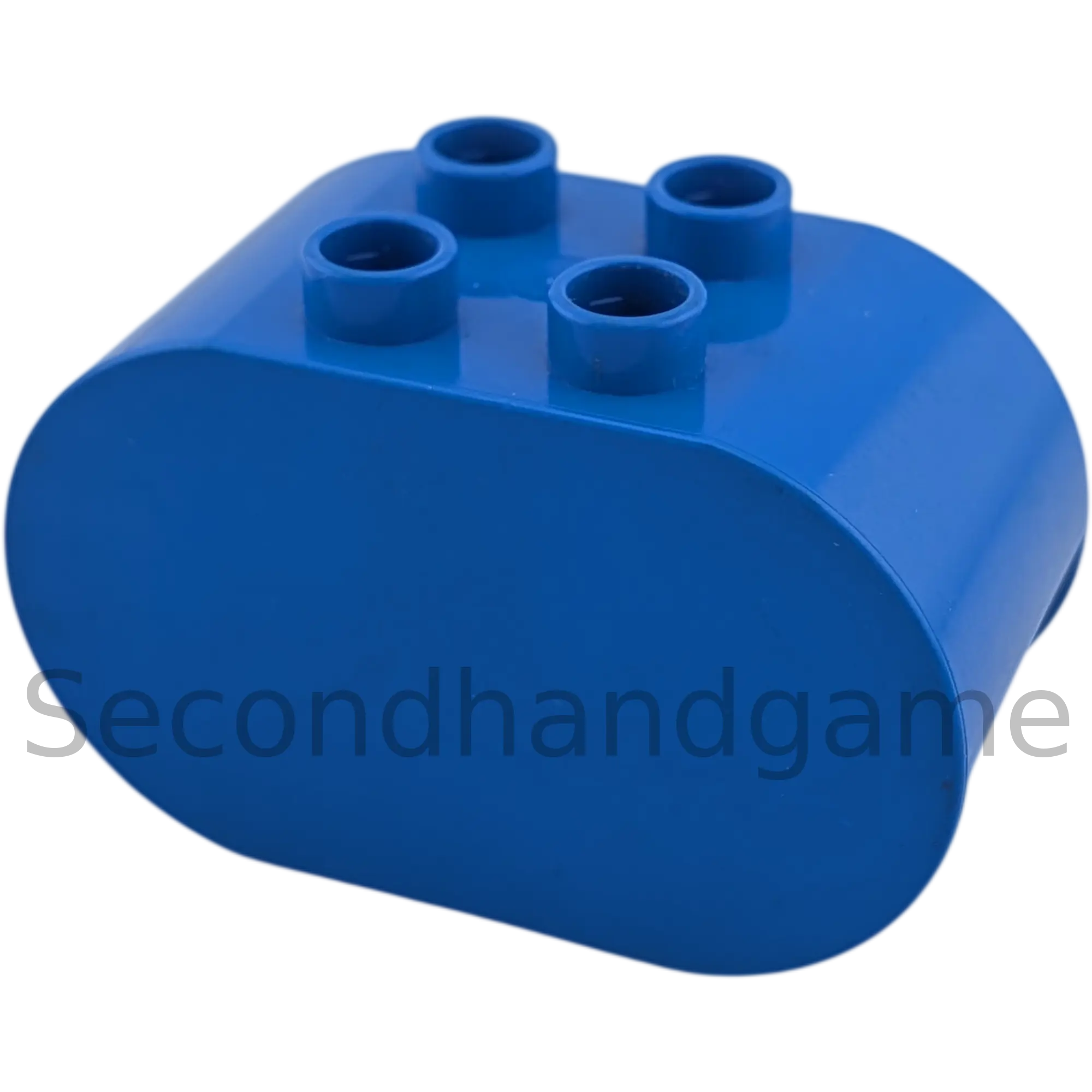 Lego Duplo Stein 2x4x2 abgerundet Blau 6448