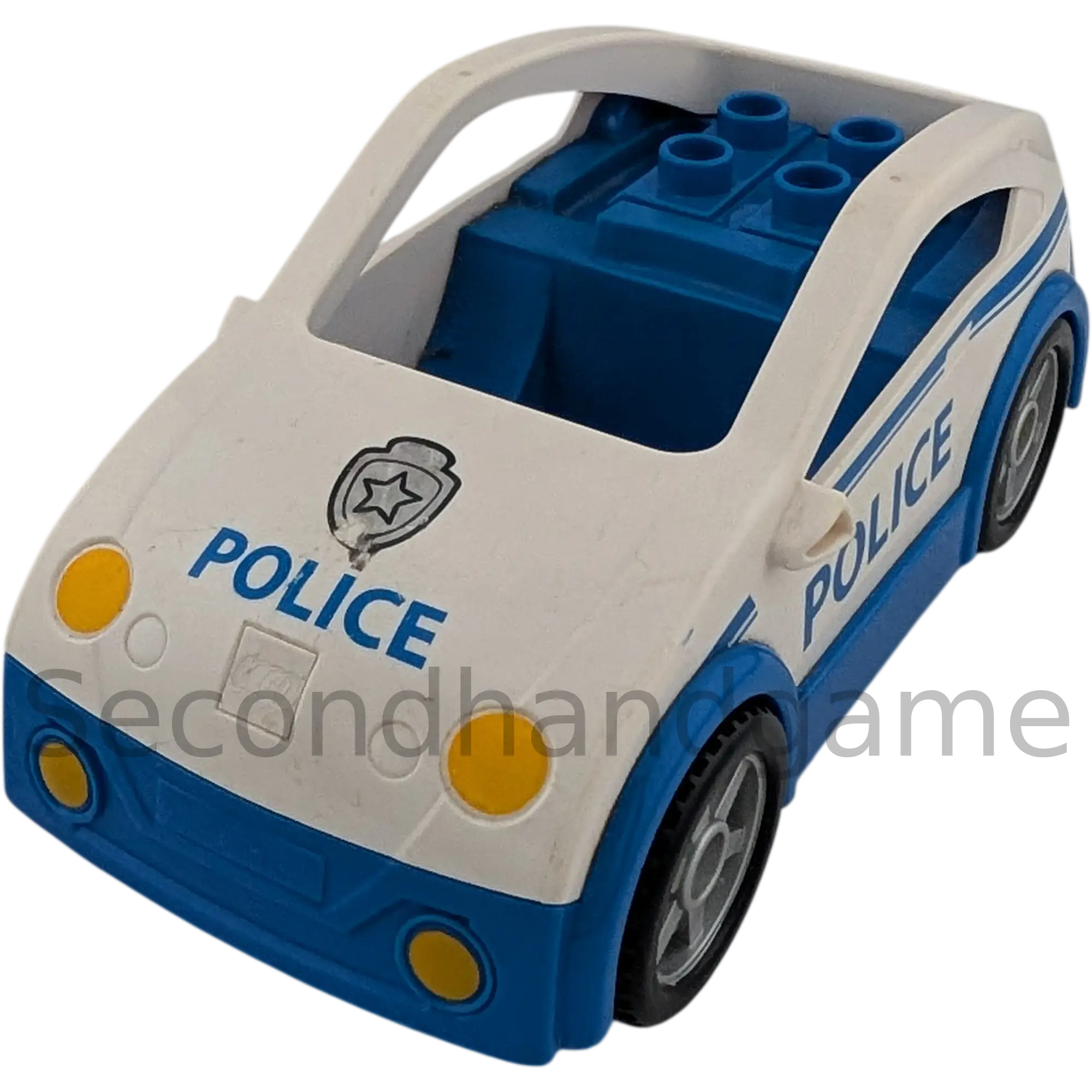 Lego Duplo Polizeiauto Groß Blau Weiß