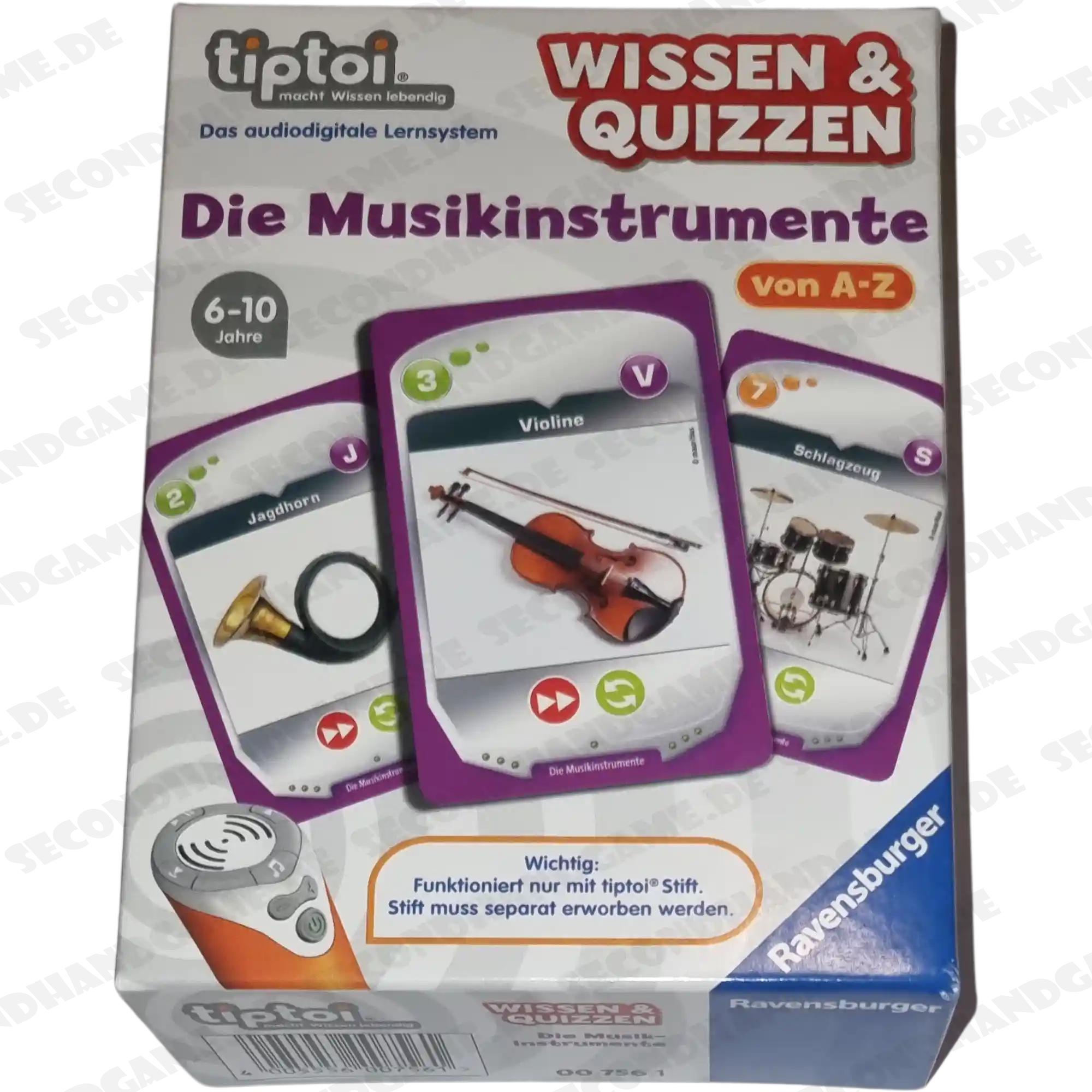 Ravensburger Tiptoi Wissen & Quizzen Die Musikinstrumente Ravensburger Tiptoi Wissen & Quizzen Die Musikinstrumente