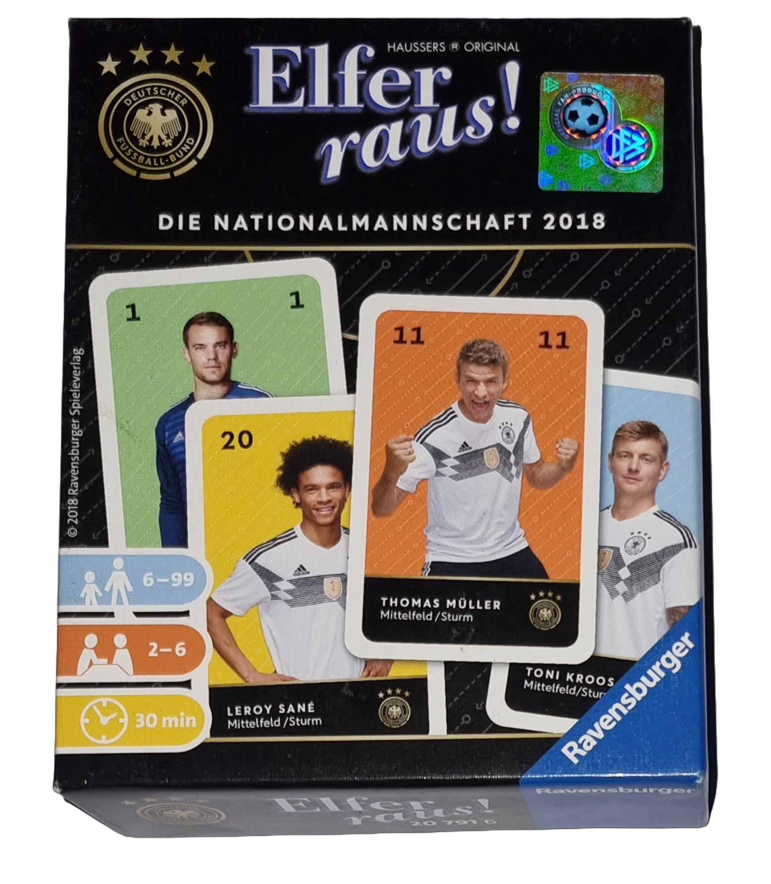 Ravensburger Elfer raus Nationalmannschaft 2018 207916