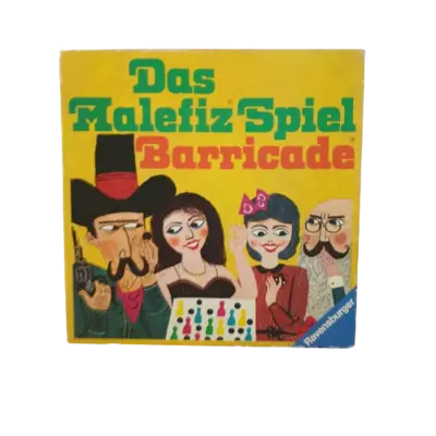 Ravensburger Das Malefiz Spiel Barricade SONDERAUSGABE 61010653 Runder Spielplan