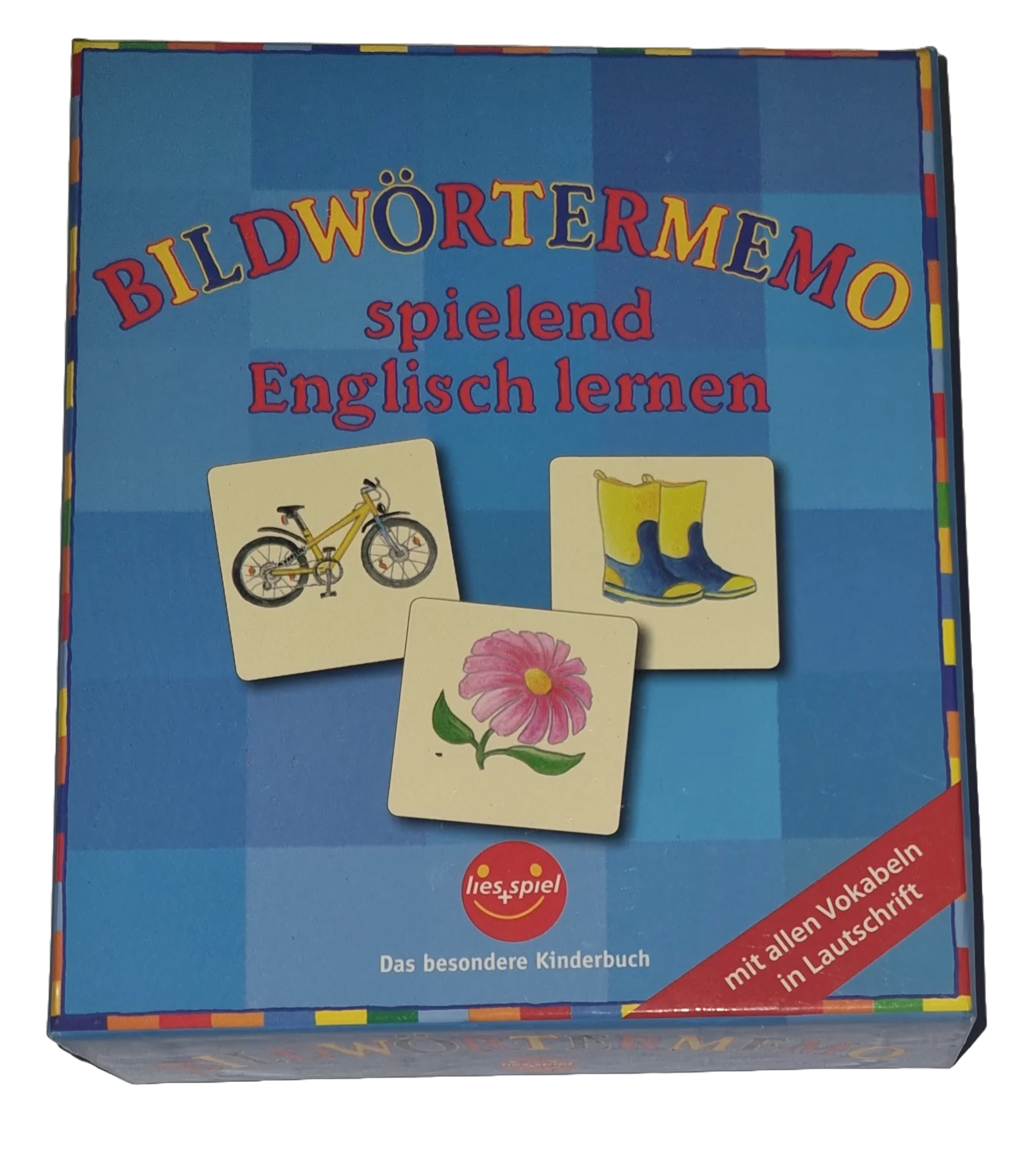 Lies + Spiel Bildwörtermemo Deutsch-Englisch