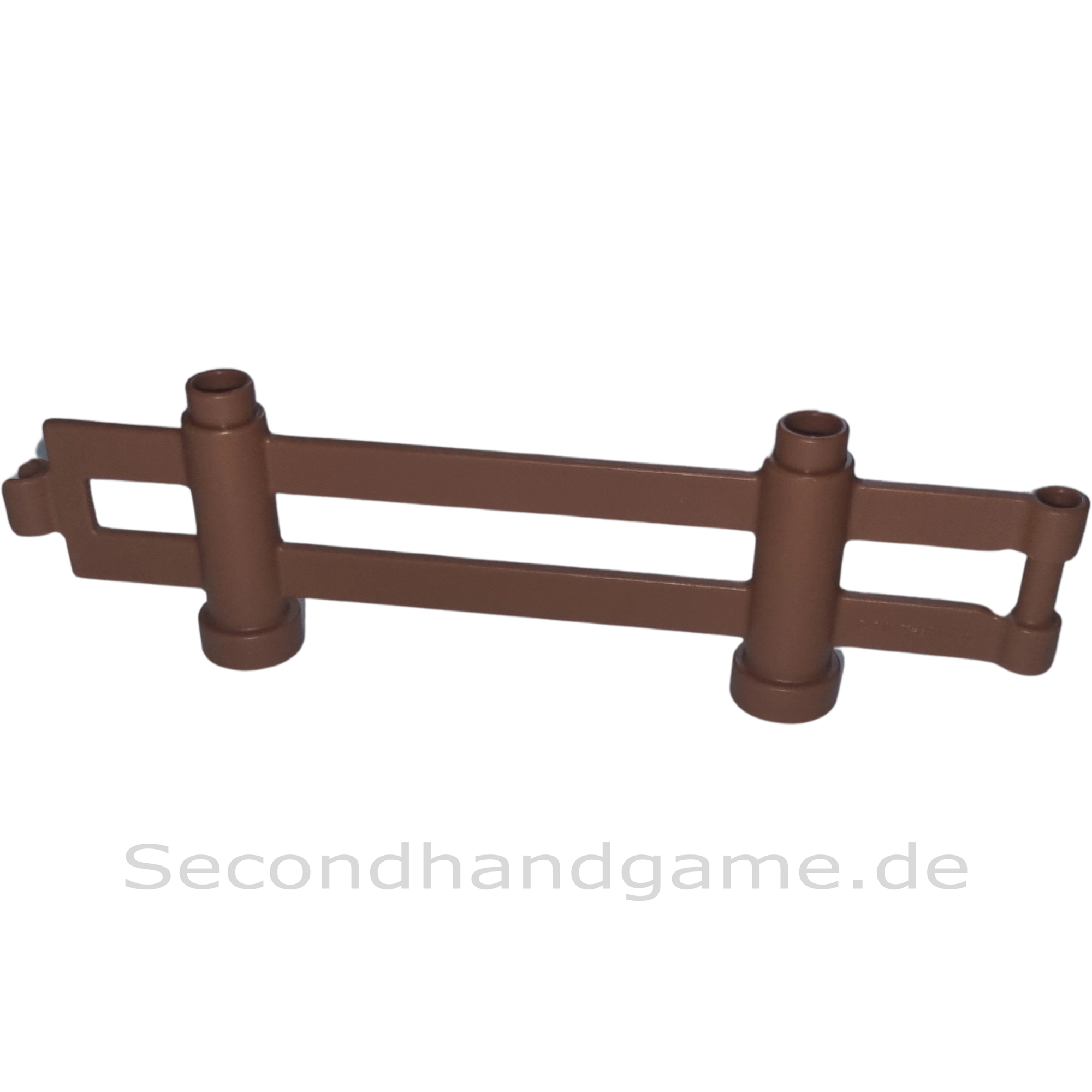 Lego Duplo Zaun XL Braun Weidezaun Tiergehege Hellbraun