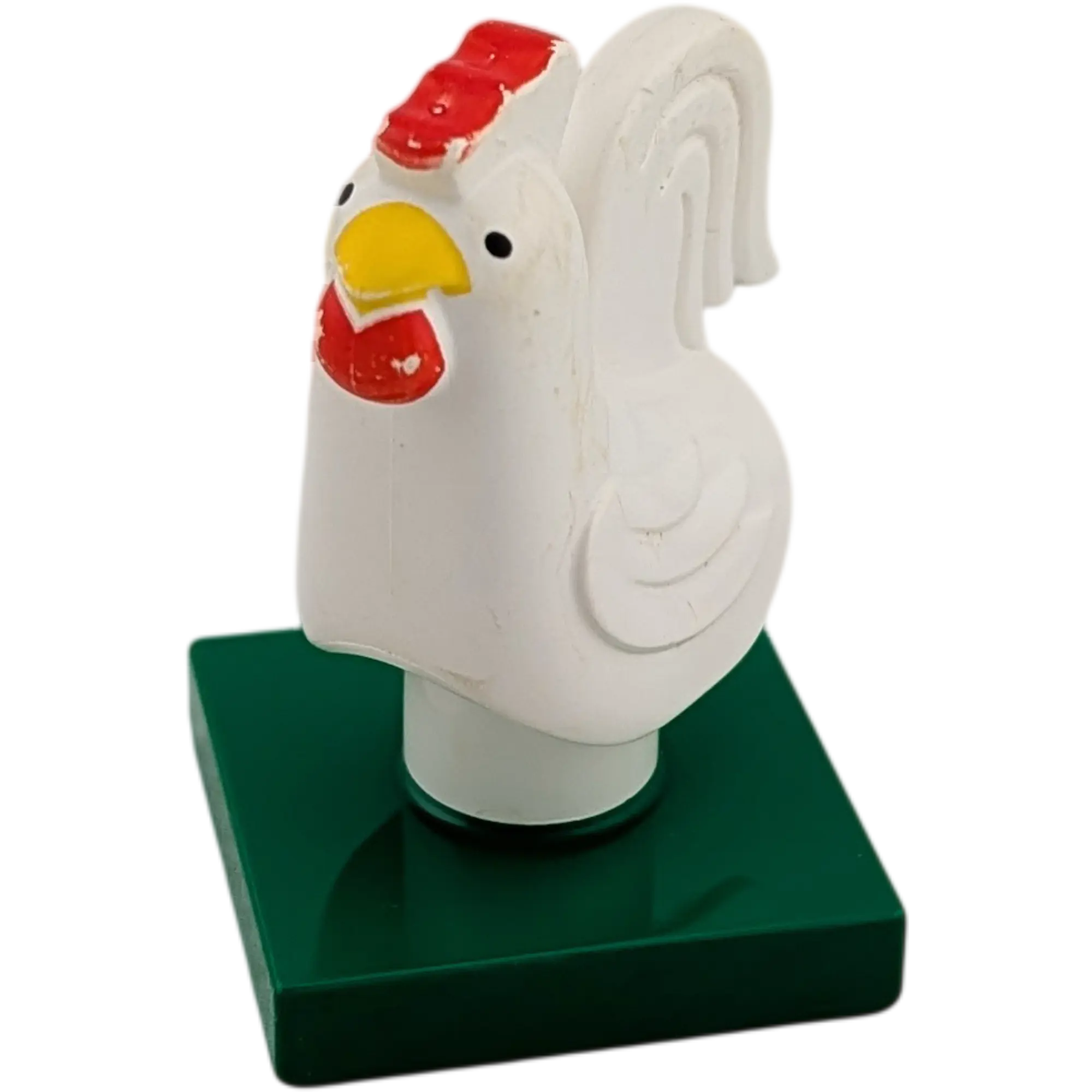 Lego Duplo Hahn auf Platte B-Ware