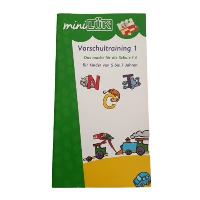 Mini Lük Vorschultraining 1