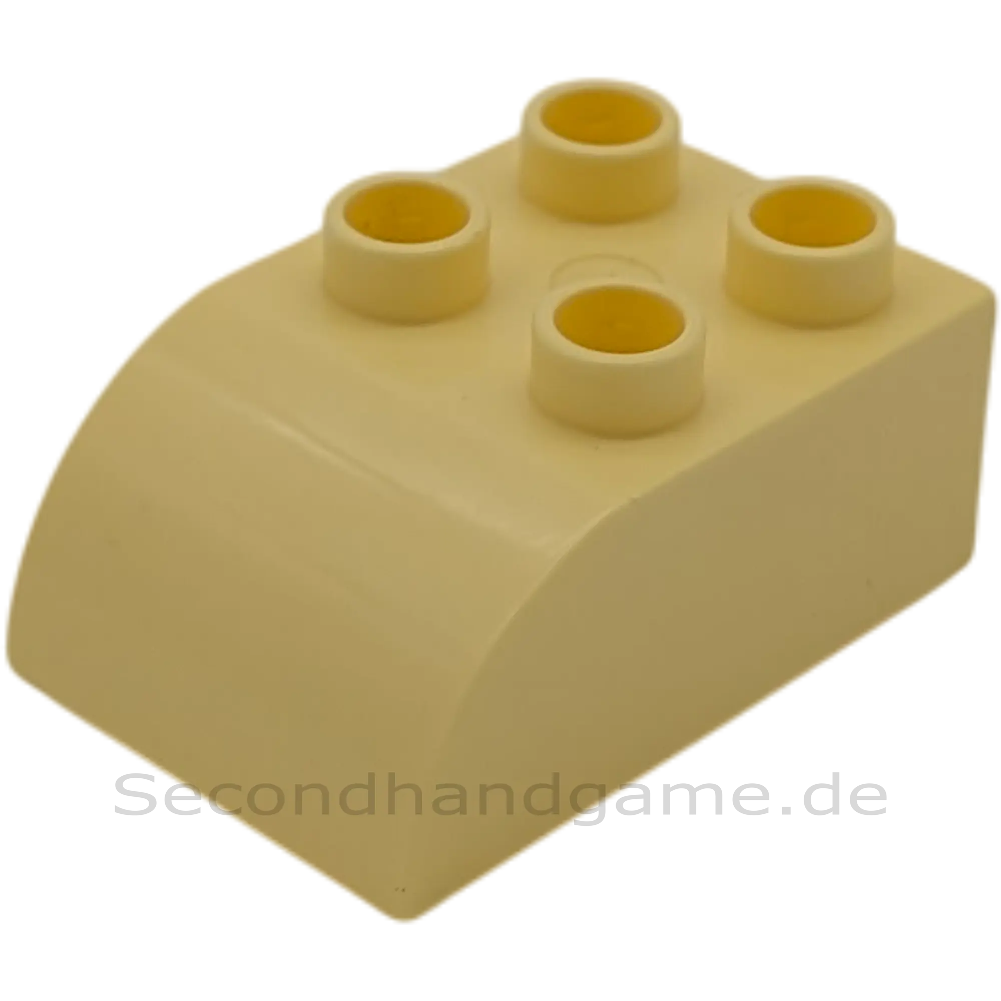 Lego Duplo 2x3 Dachstein 2302 Hellgelb