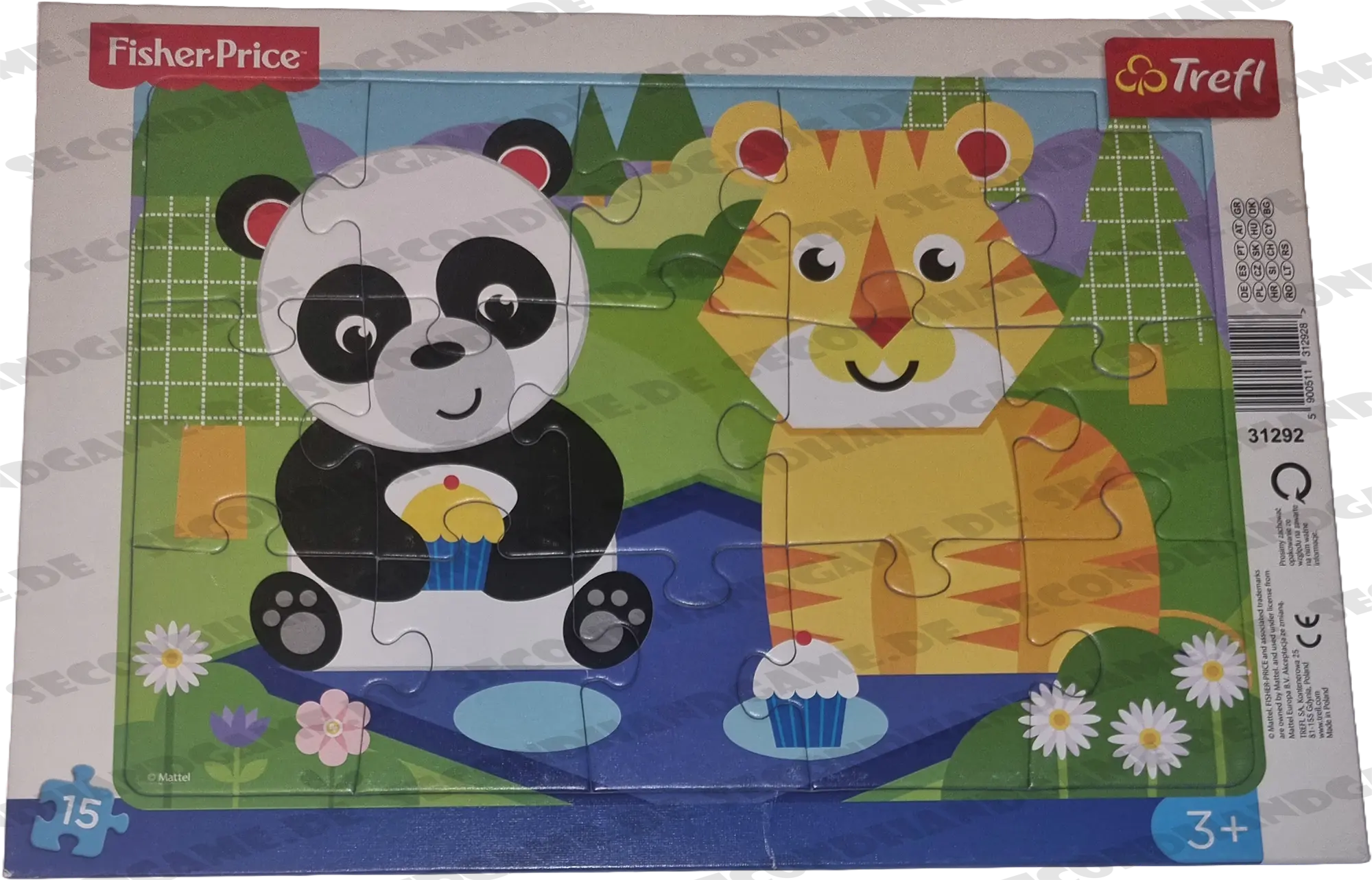 Trefl Fisher-Price Rahmenpuzzle 15 Teile 31292