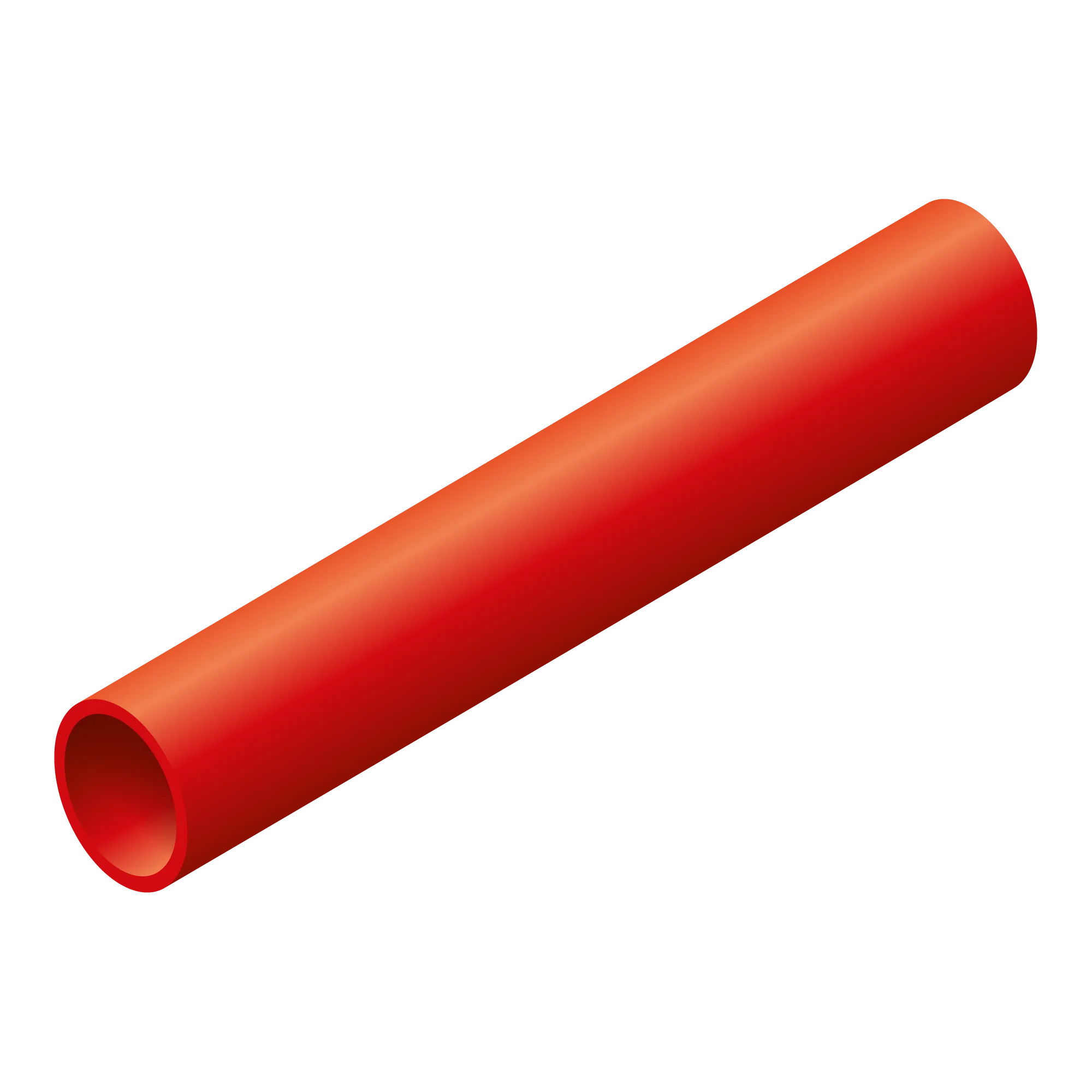 Quadro Mini Rohr 7cm Rot