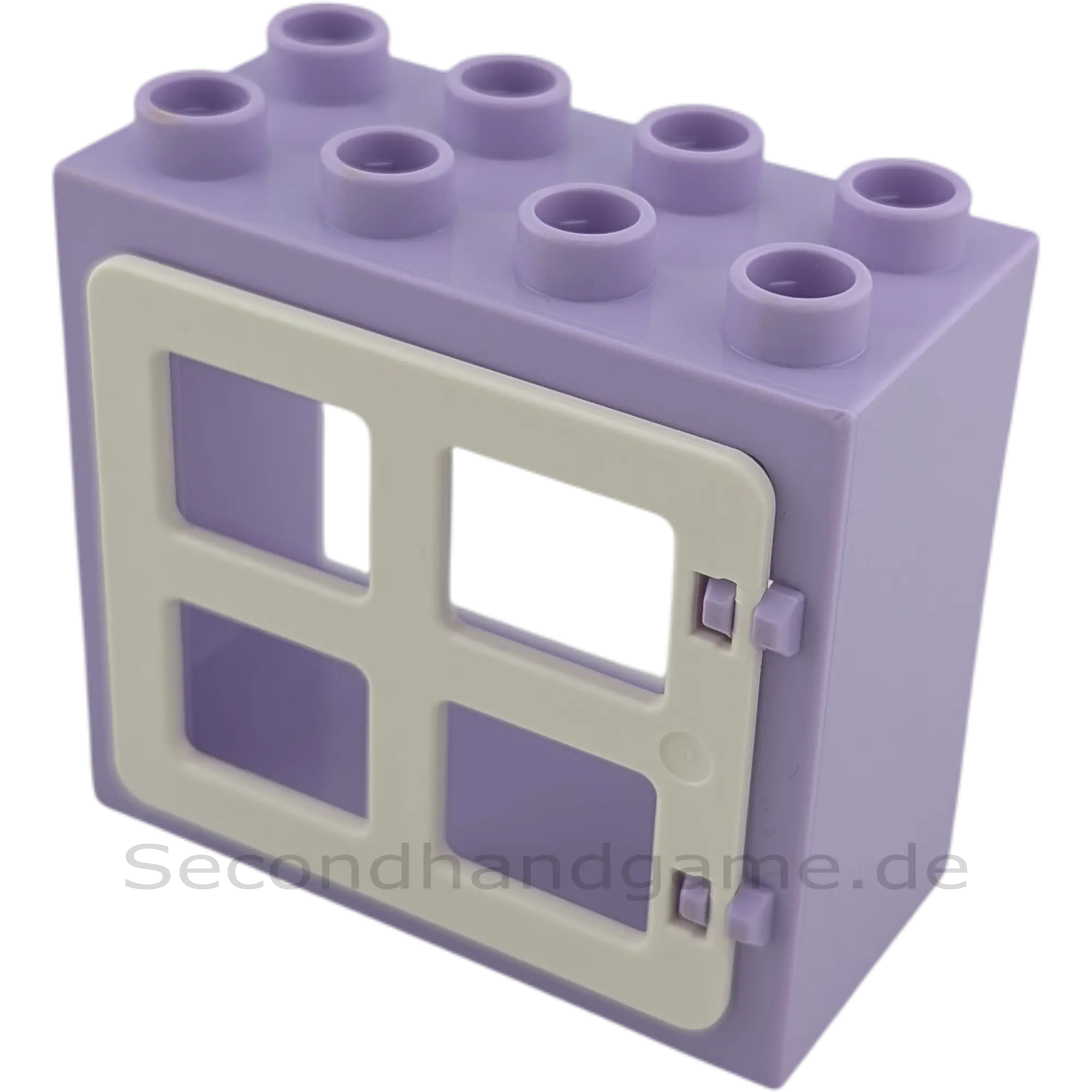 Lego Duplo 61649 Fenster Helllila mit 4 weißen Fenstern