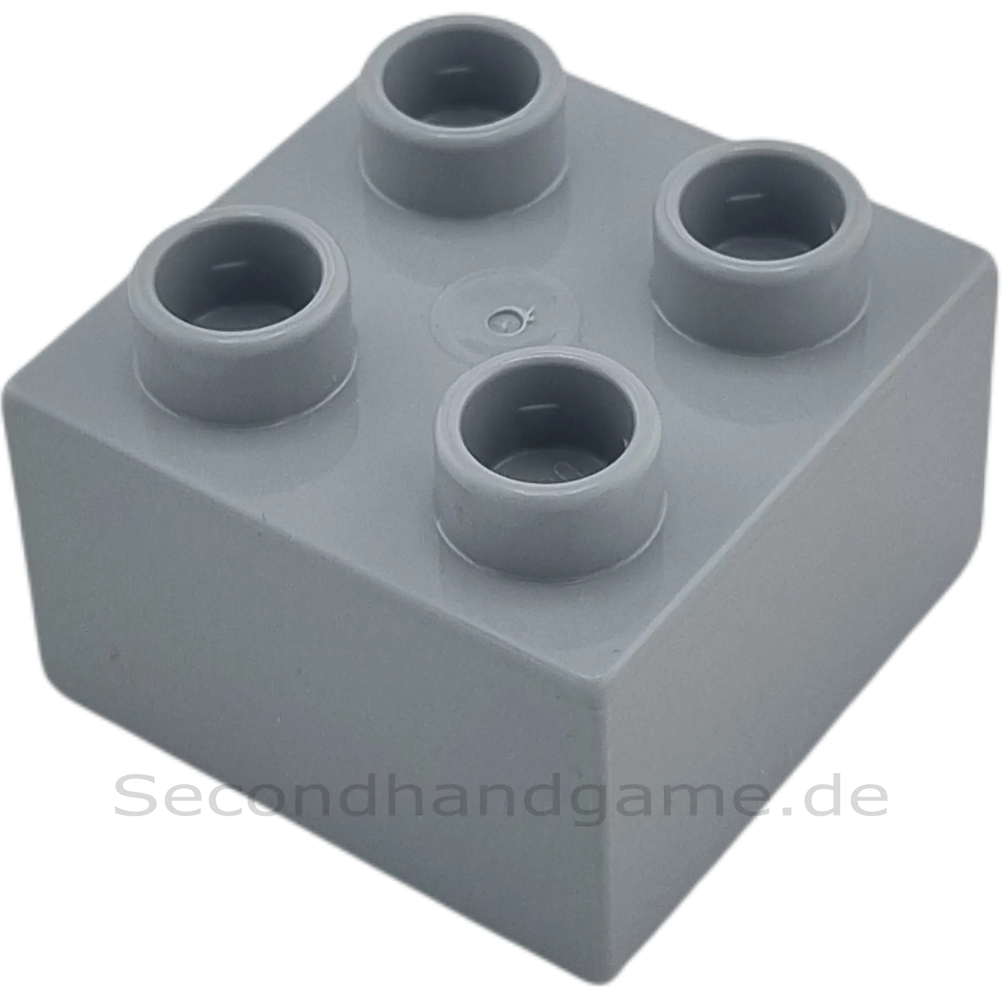 Lego Duplo 2x2 Stein 3437 Hellgrau