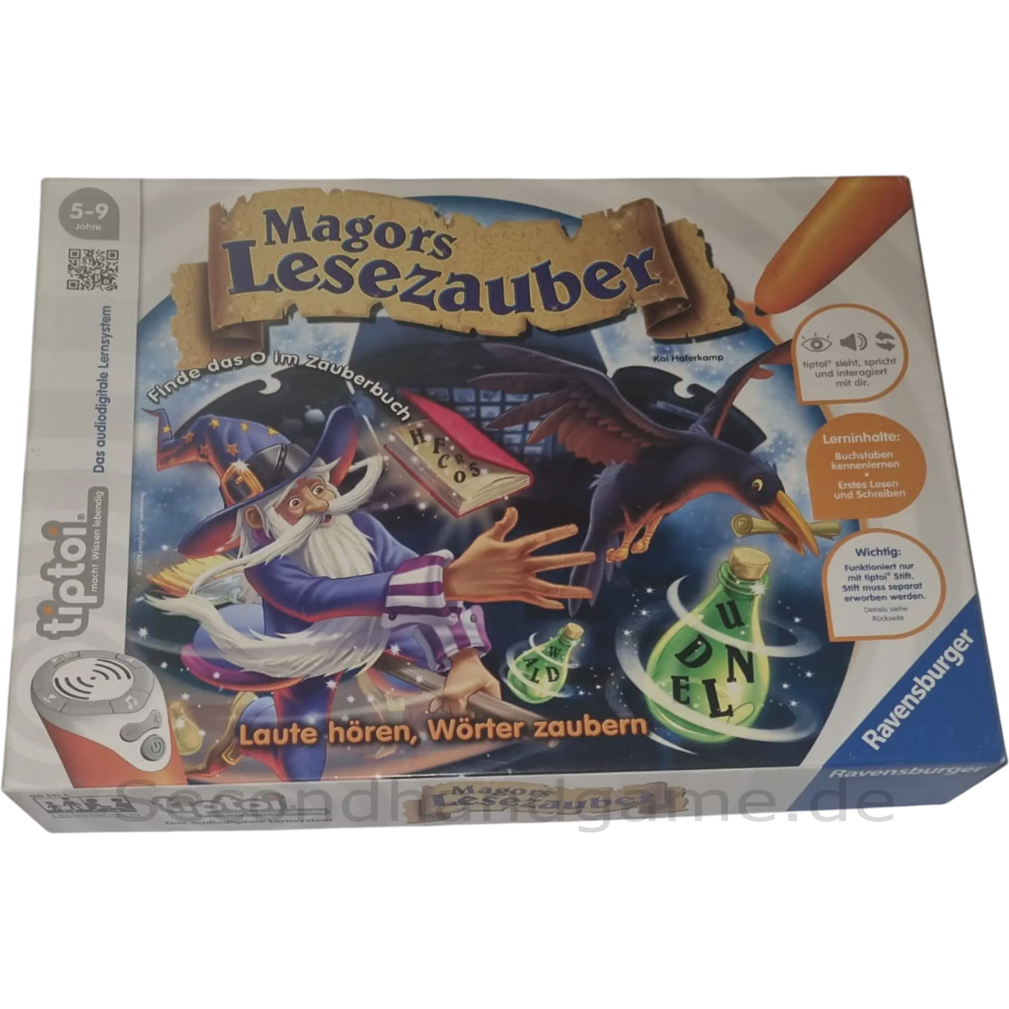 Ravensburger Tiptoi Magors Lesezauber 005116 ab 5 Jahre