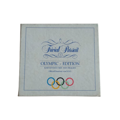 Parker Trivial Pursuit Olympic Edition Kartensatz
