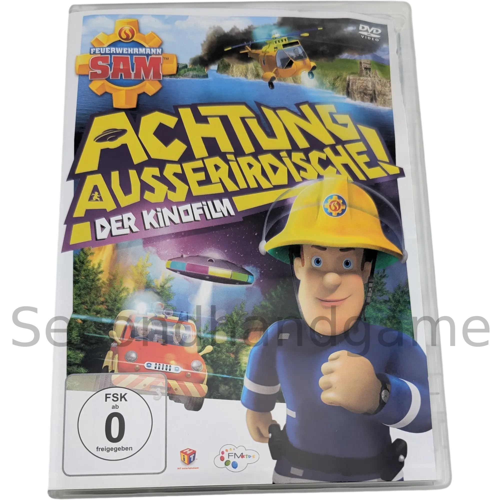 DVD Feuerwehrmann Sam Achtung Ausserirdische! Der Kinofilm FSK 0