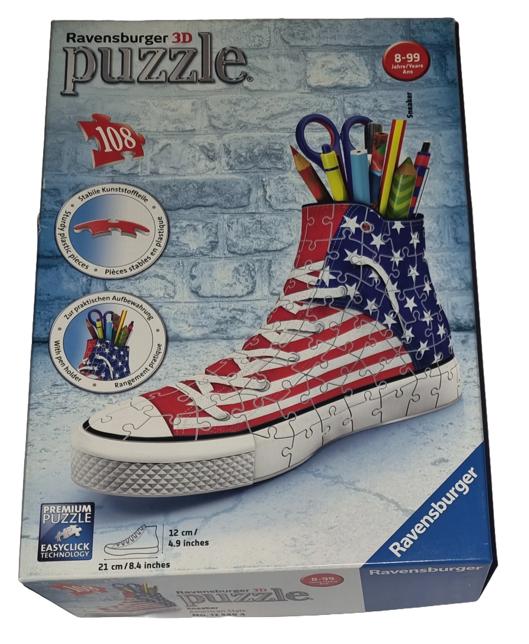 Ravensburger 3D Puzzle Sneaker 108 Teile 125494